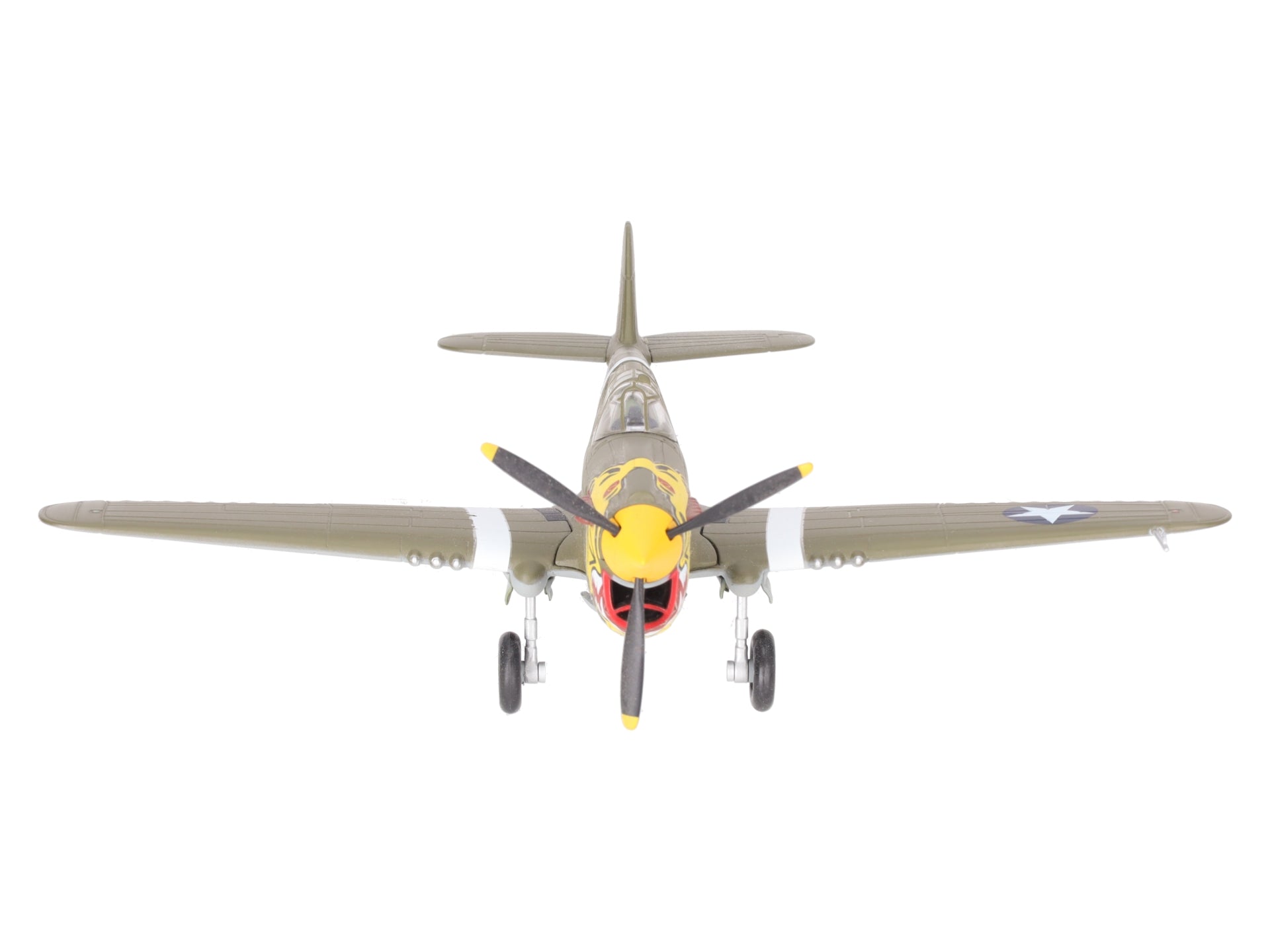 Franklin Mint B11B544 1:48 Diecast WWII P-40 Warhawk Aleutian Tigers Plane EX/Box