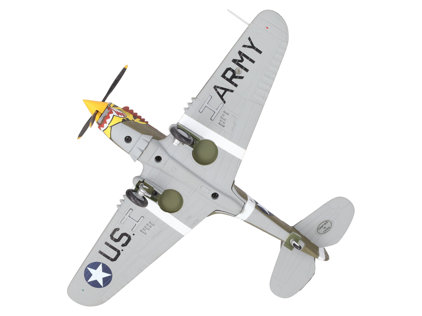 Franklin Mint B11B544 1:48 Diecast WWII P-40 Warhawk Aleutian Tigers Plane EX/Box