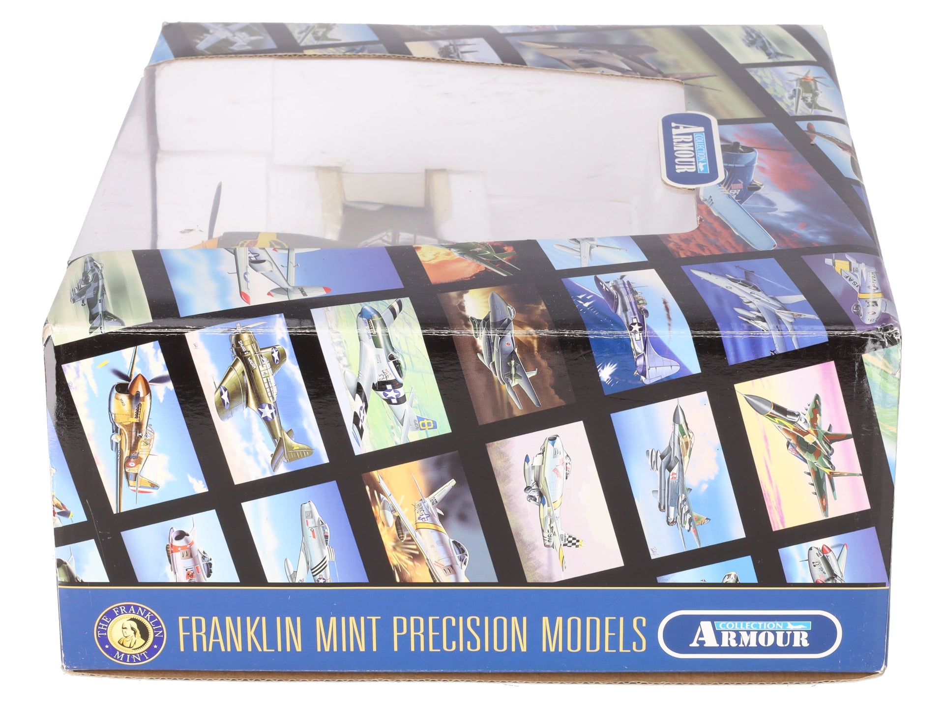 Franklin Mint B11B544 1:48 Diecast WWII P-40 Warhawk Aleutian Tigers Plane EX/Box