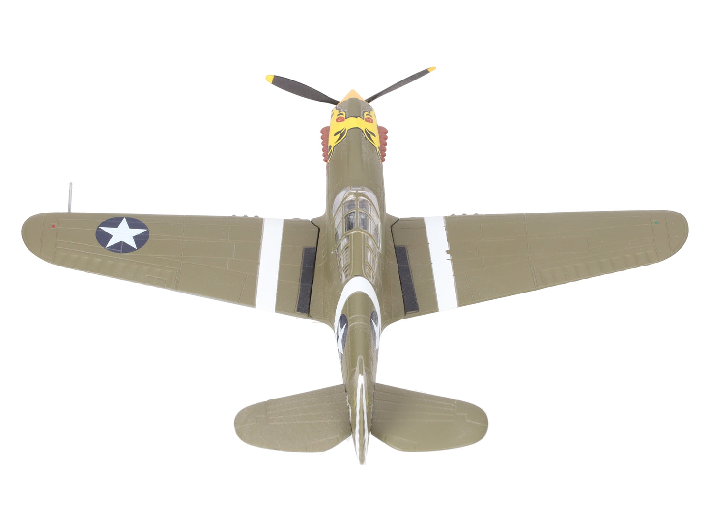 Franklin Mint B11B544 1:48 Diecast WWII P-40 Warhawk Aleutian Tigers Plane EX/Box