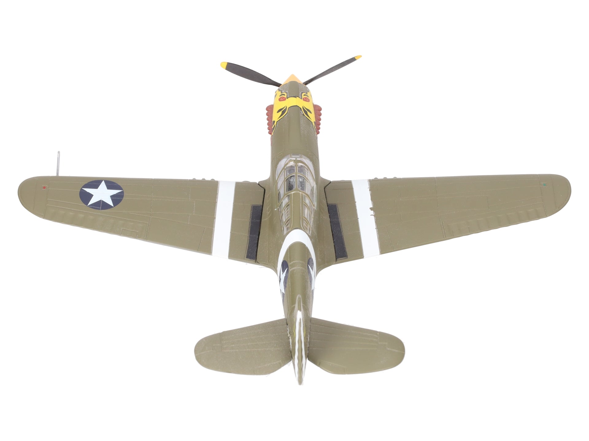 Franklin Mint B11B544 1:48 Diecast WWII P-40 Warhawk Aleutian Tigers Plane EX/Box