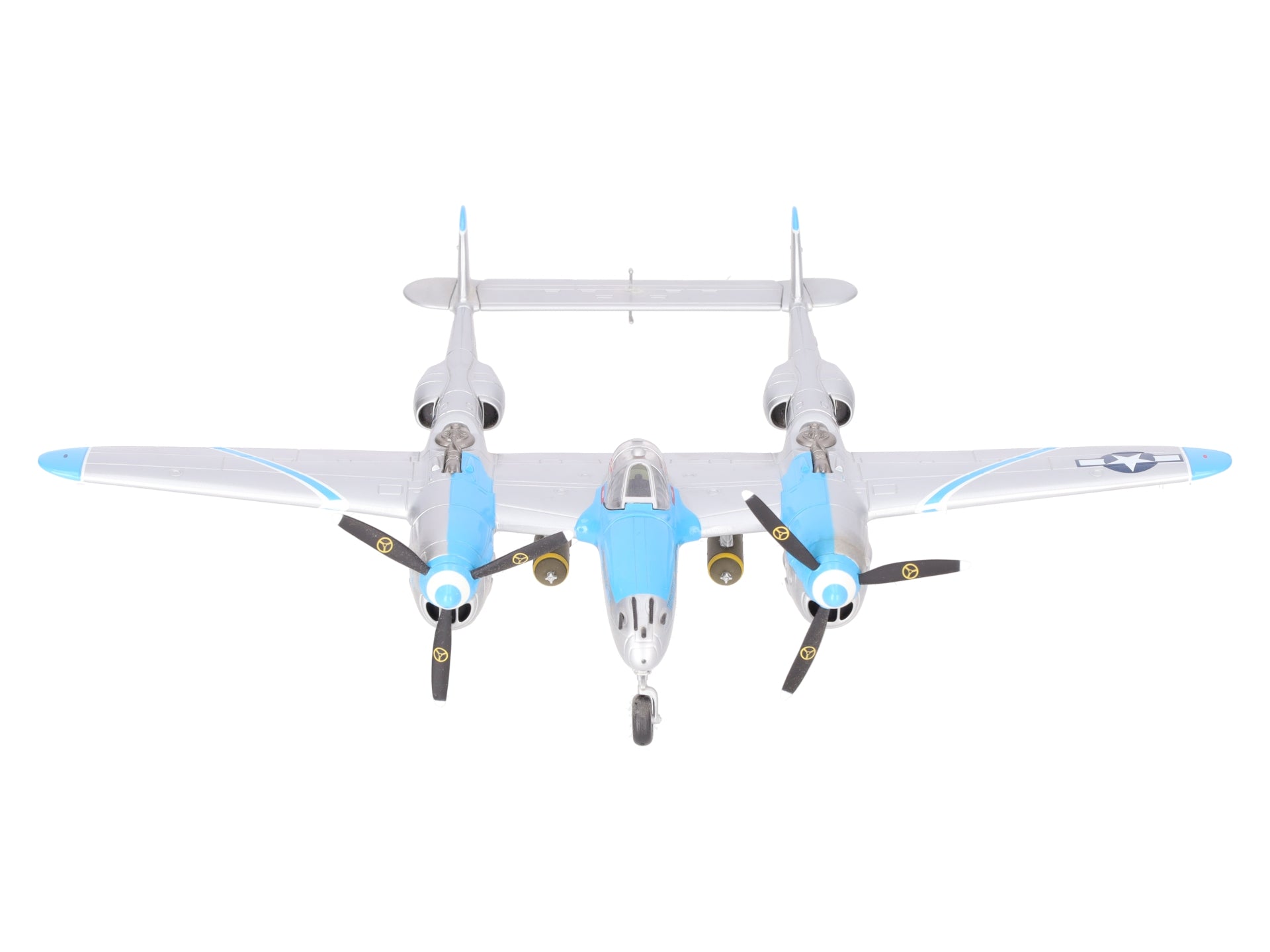 Franklin Mint B11B546 1:48 Diecast  WW2 P-38 Lightning U.S.A.A.F Robert Anderson EX/Box