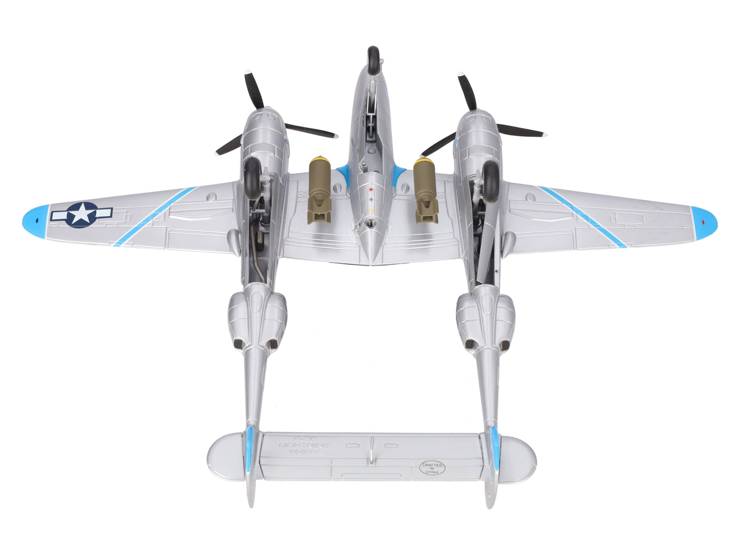 Franklin Mint B11B546 1:48 Diecast  WW2 P-38 Lightning U.S.A.A.F Robert Anderson EX/Box