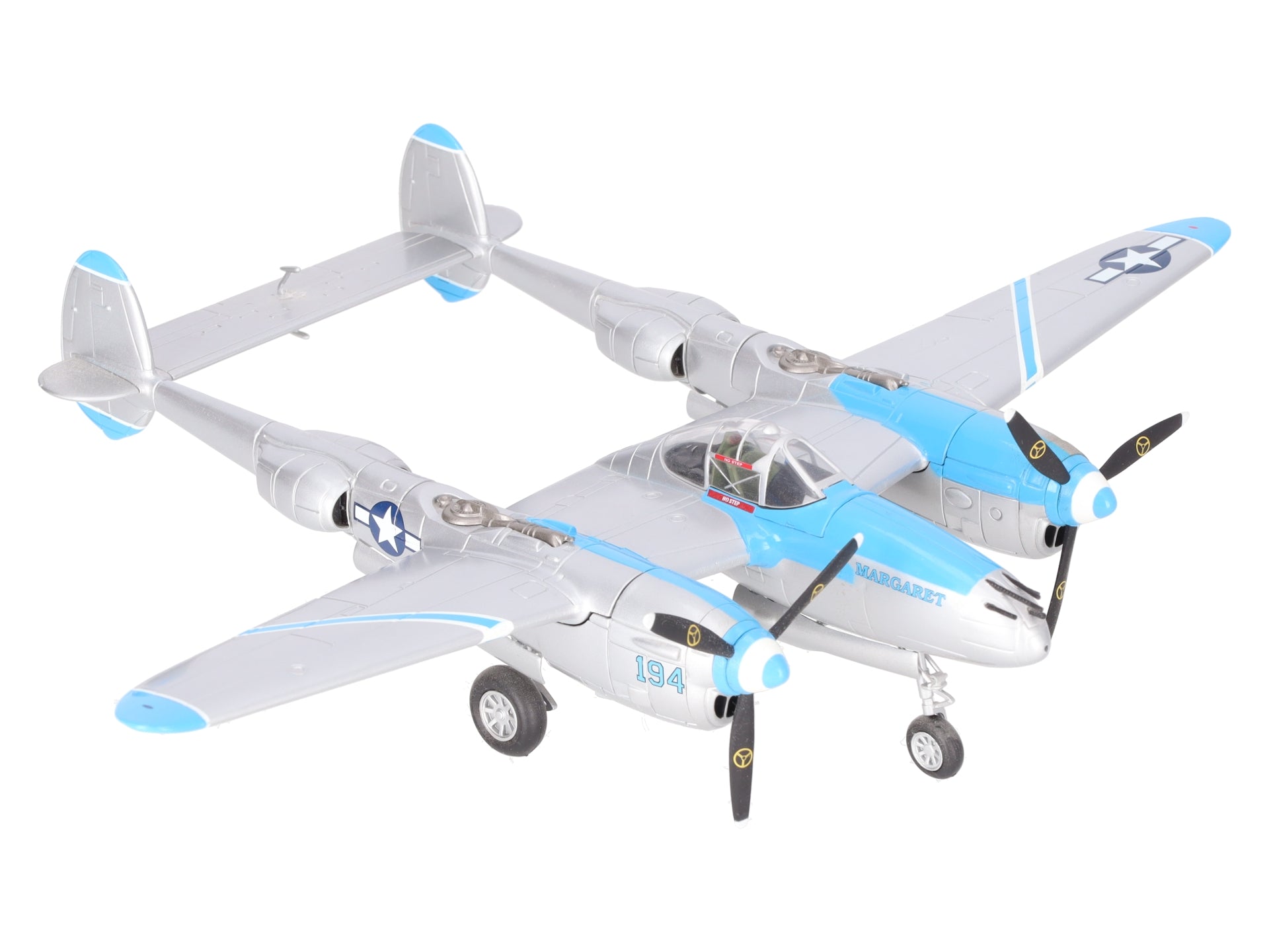 Franklin Mint B11B546 1:48 Diecast  WW2 P-38 Lightning U.S.A.A.F Robert Anderson EX/Box
