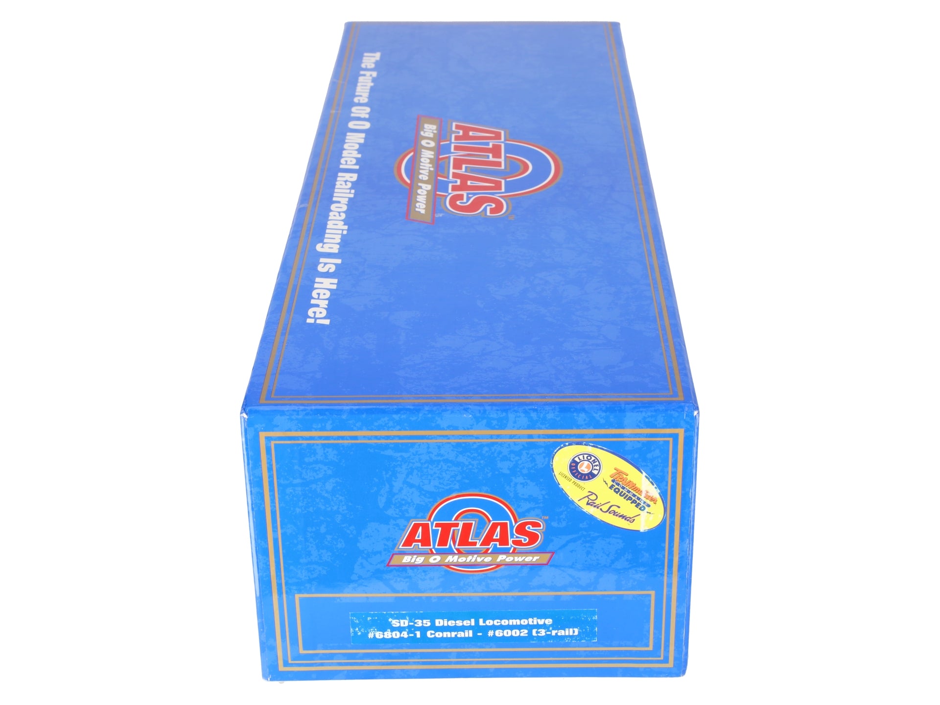 Atlas 6804-1 O Gauge Conrail SD-35 Diesel Locomotive w/TMCC&RS #6002 EX/Box