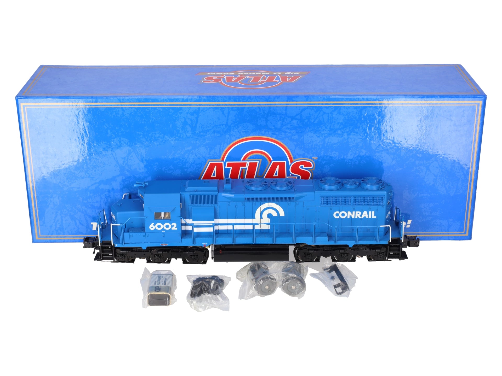 Atlas 6804-1 O Gauge Conrail SD-35 Diesel Locomotive w/TMCC&RS #6002 EX/Box