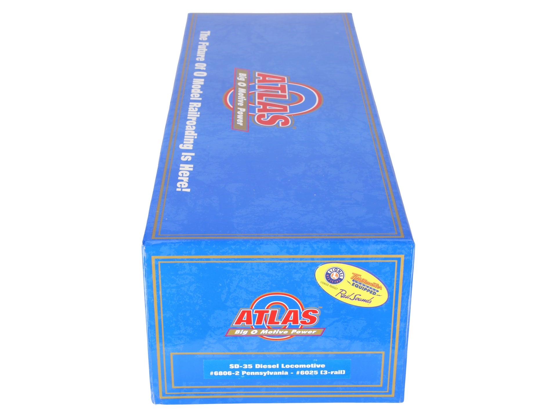 Atlas 6806-2 O Gauge 3-Rail Pennsylvania SD-35 Diesel Locomotive #6025 LN/Box