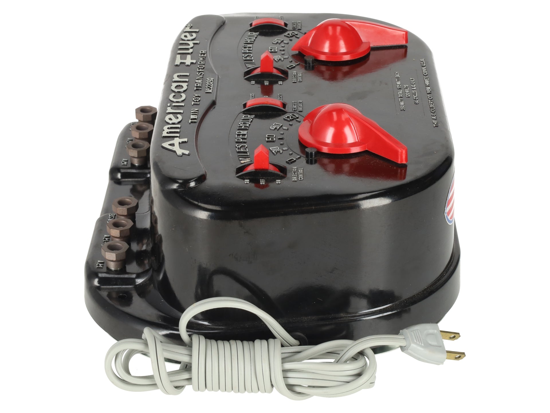 American Flyer 22090 Vintage S 350 Watt Dual Control Transformer EX/Box