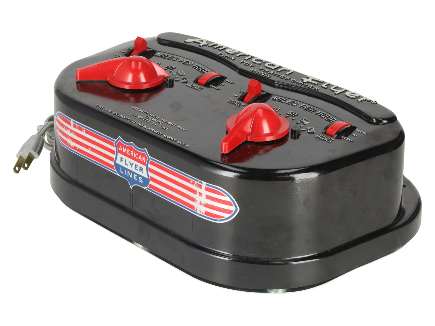 American Flyer 22090 Vintage S 350 Watt Dual Control Transformer EX/Box