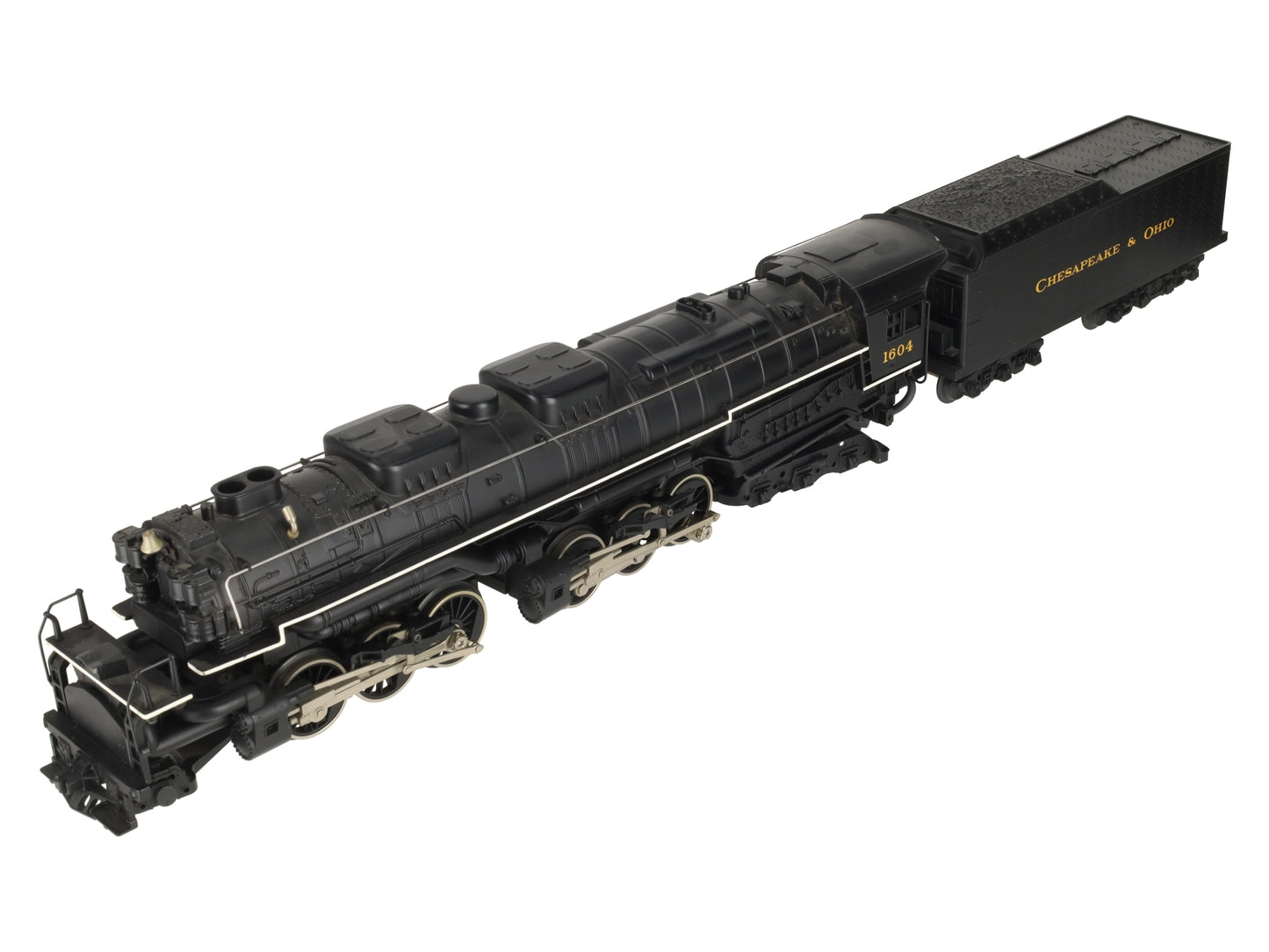 MTH 20-1117-1 O Gauge C&O 2-6-6-6 Allegheny Steam Locomotive w/PS1 #1604 EX/Box