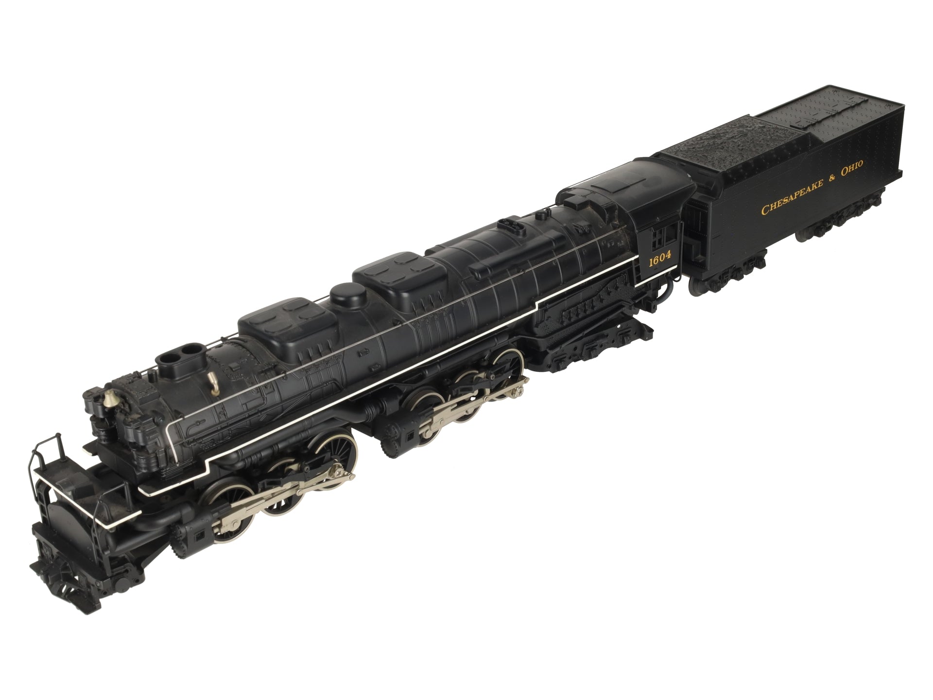 MTH 20-1117-1 O Gauge C&O 2-6-6-6 Allegheny Steam Locomotive w/PS1 #1604 EX/Box