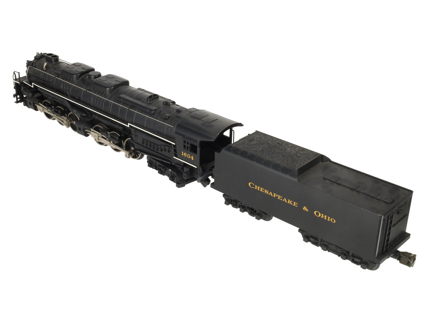 MTH 20-1117-1 O Gauge C&O 2-6-6-6 Allegheny Steam Locomotive w/PS1 #1604 EX/Box