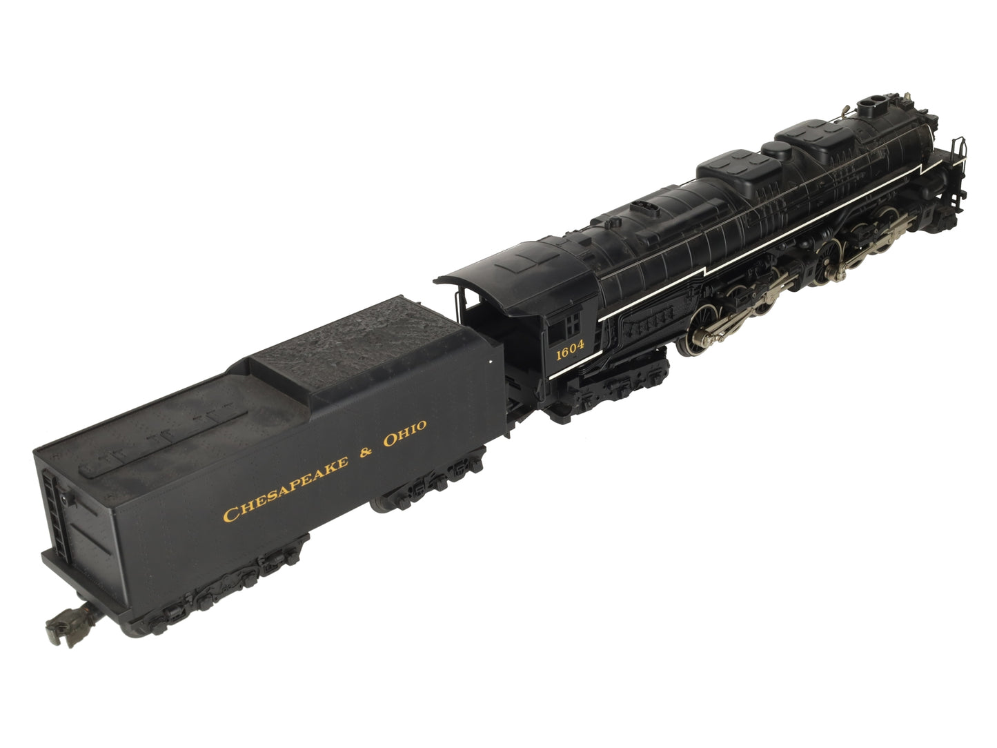 MTH 20-1117-1 O Gauge C&O 2-6-6-6 Allegheny Steam Locomotive w/PS1 #1604 EX/Box