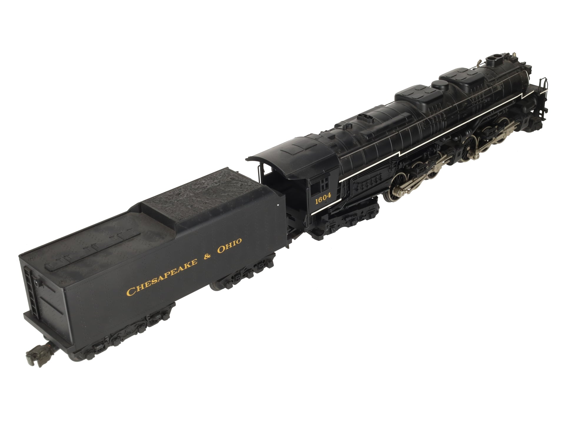MTH 20-1117-1 O Gauge C&O 2-6-6-6 Allegheny Steam Locomotive w/PS1 #1604 EX/Box