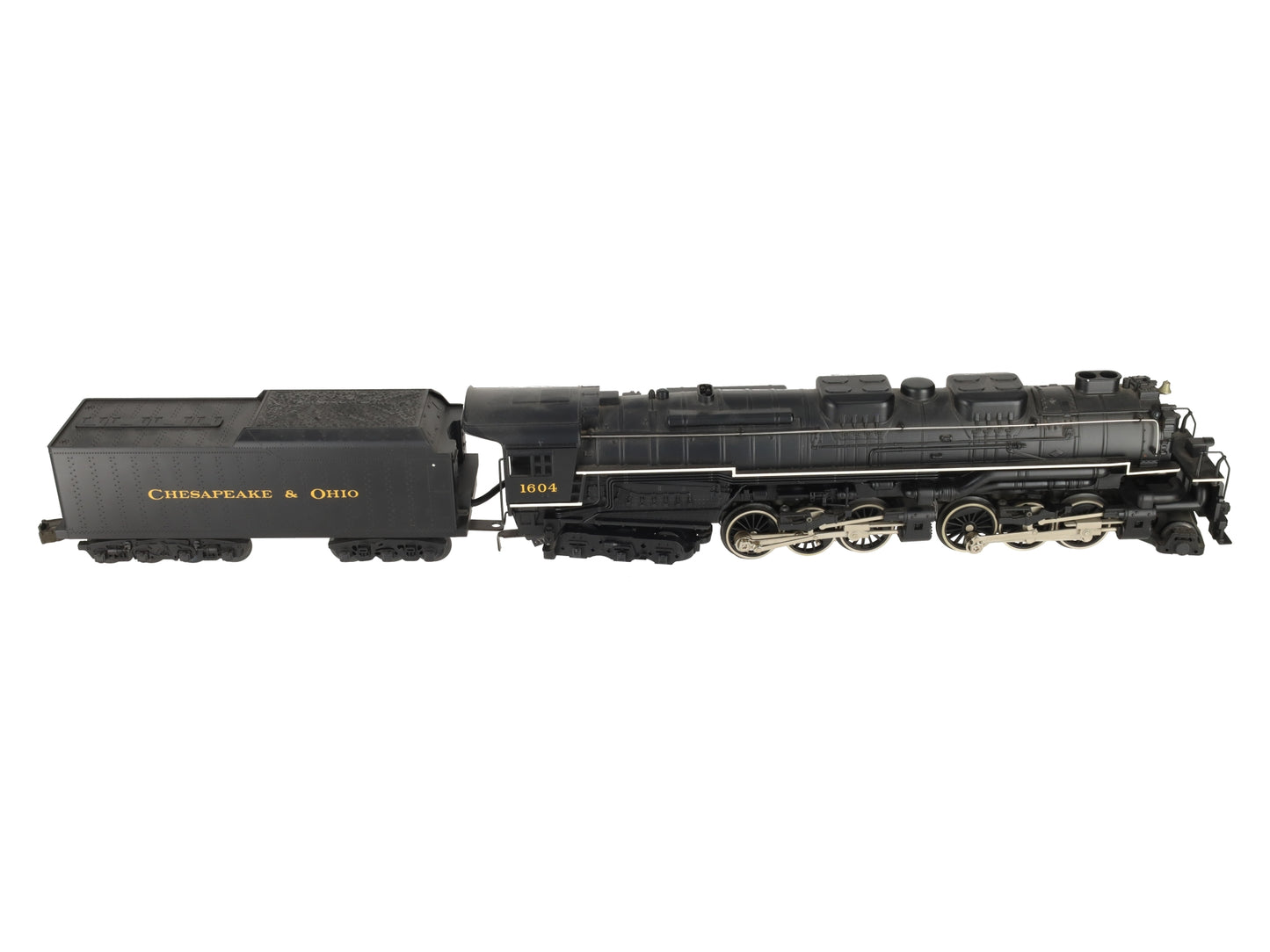 MTH 20-1117-1 O Gauge C&O 2-6-6-6 Allegheny Steam Locomotive w/PS1 #1604 EX/Box