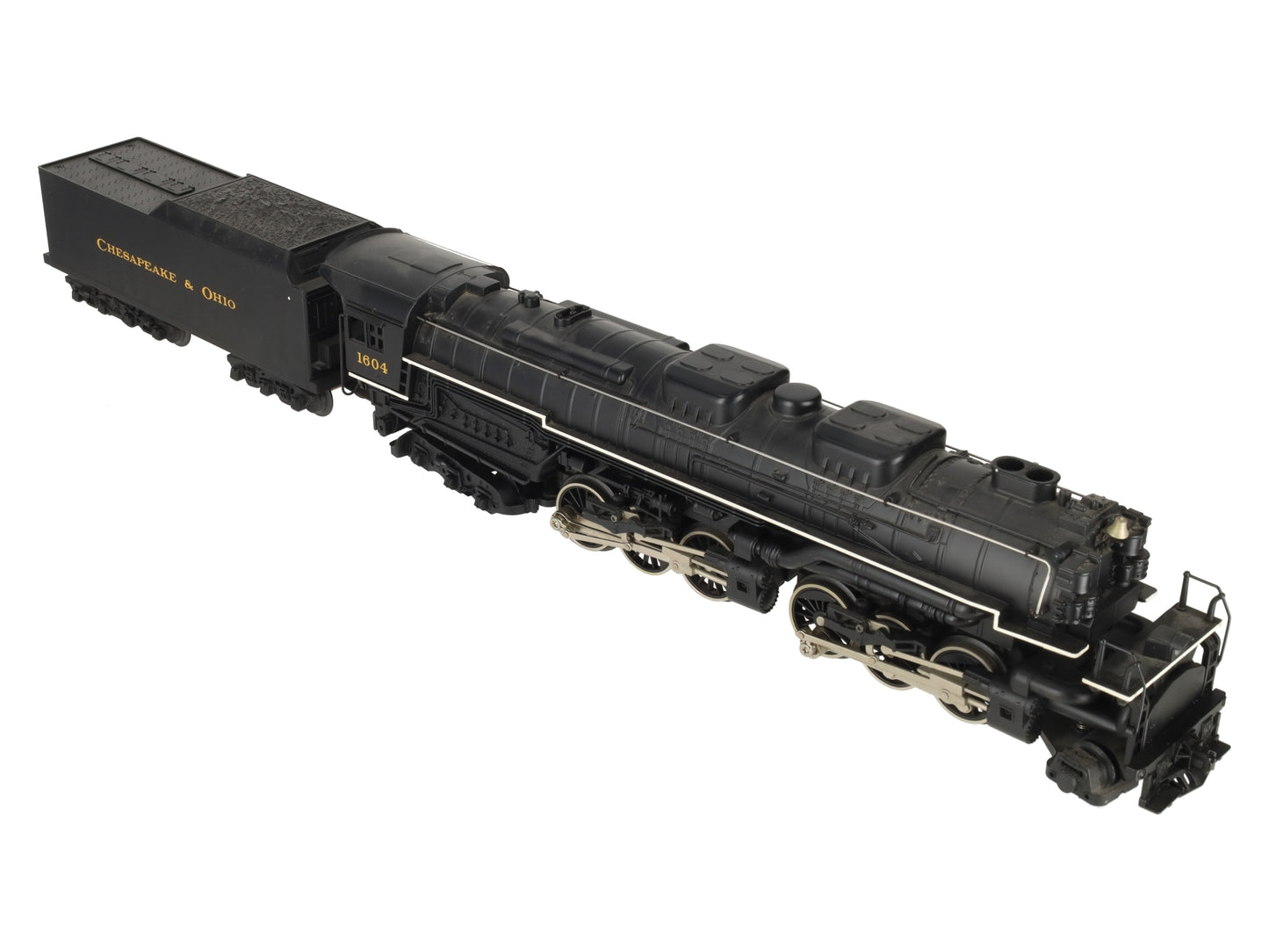 MTH 20-1117-1 O Gauge C&O 2-6-6-6 Allegheny Steam Locomotive w/PS1 #1604 EX/Box