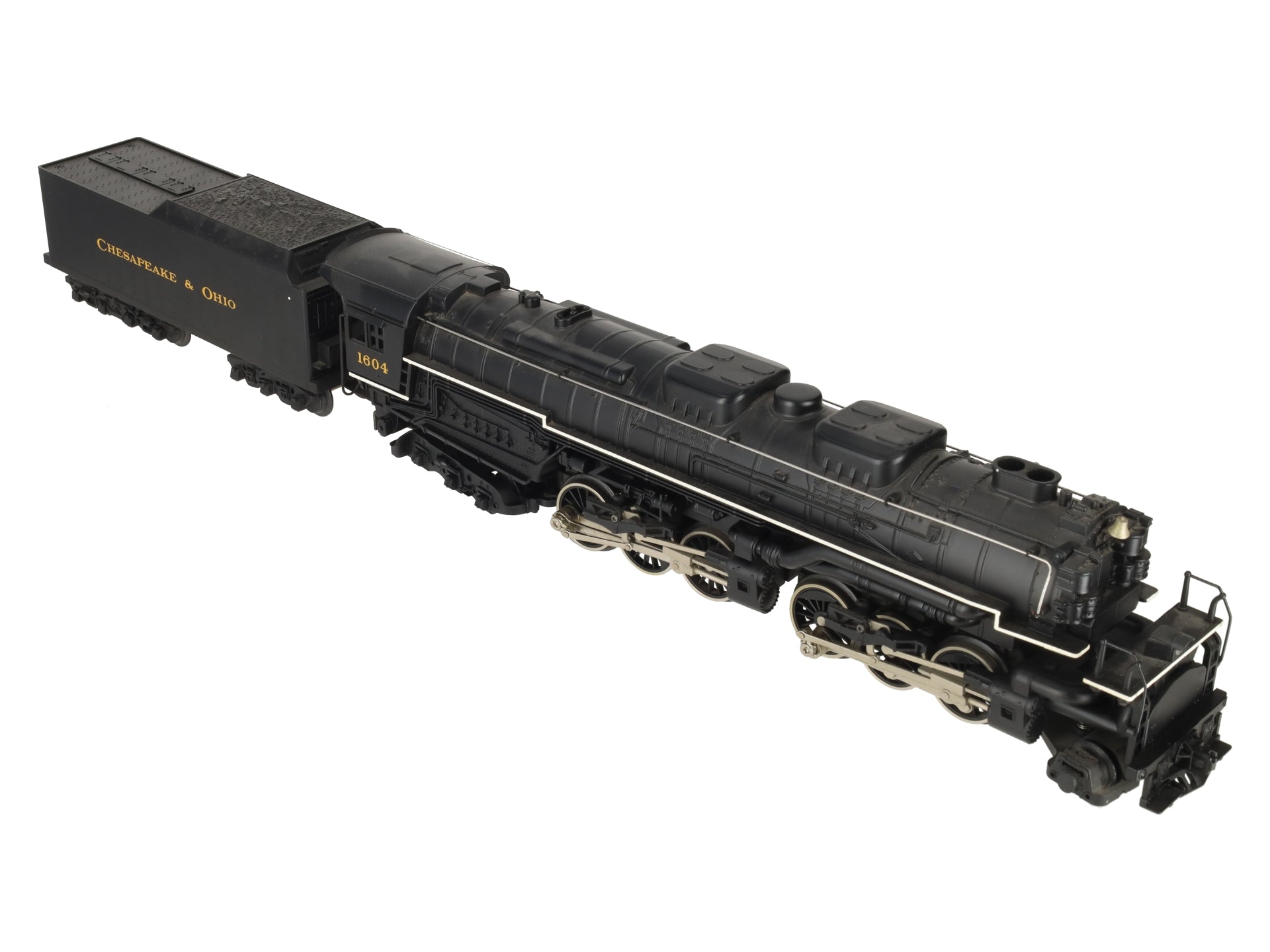 MTH 20-1117-1 O Gauge C&O 2-6-6-6 Allegheny Steam Locomotive w/PS1 #1604 EX/Box