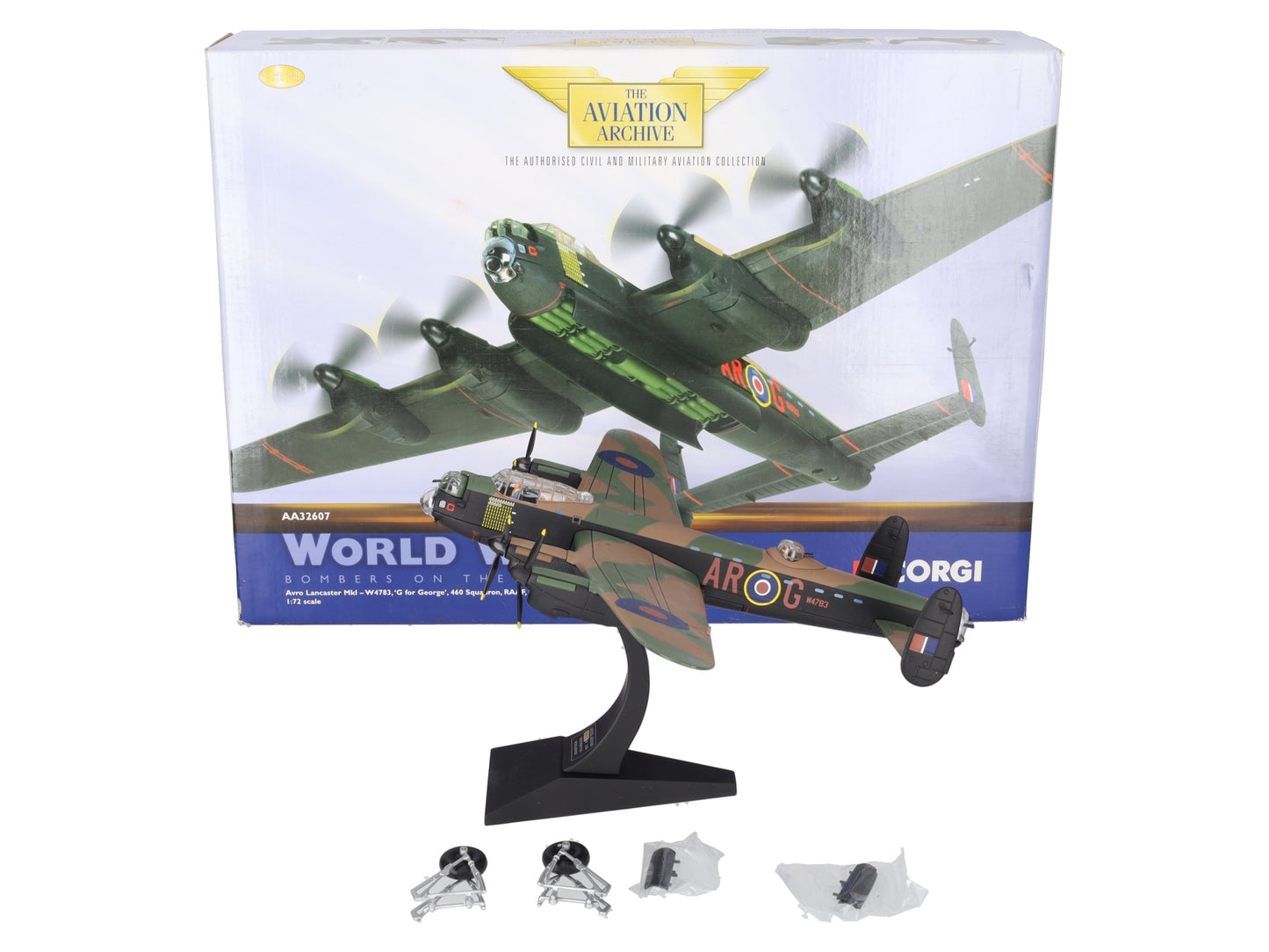 Corgi AA32607 1:72 Scale Avro Lancaster RAAF LN/Box