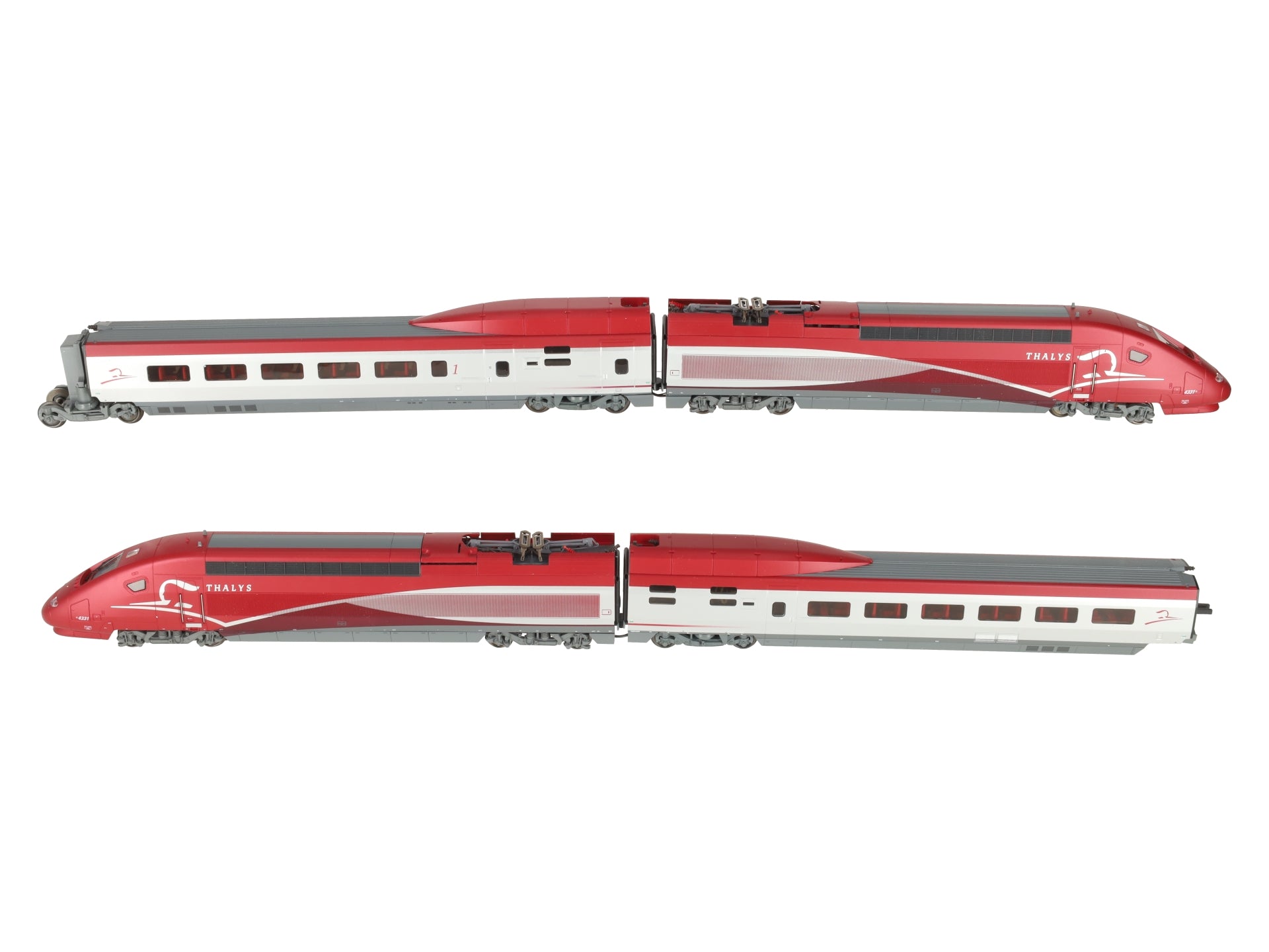 Marklin 37791 Thalys PBKA High Speed HO Gauge Electric Train Set EX/Box