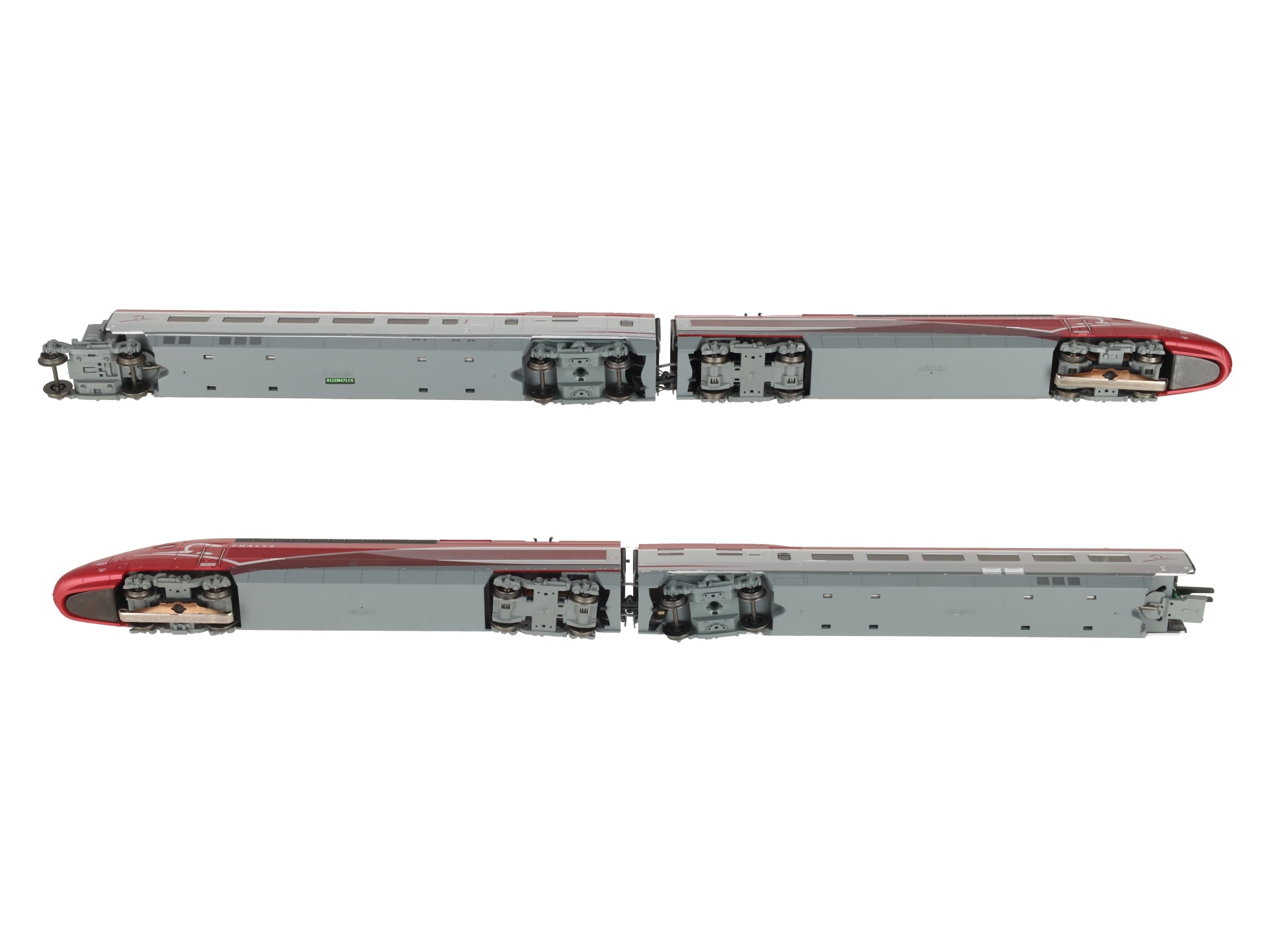 Marklin 37791 Thalys PBKA High Speed HO Gauge Electric Train Set EX/Box