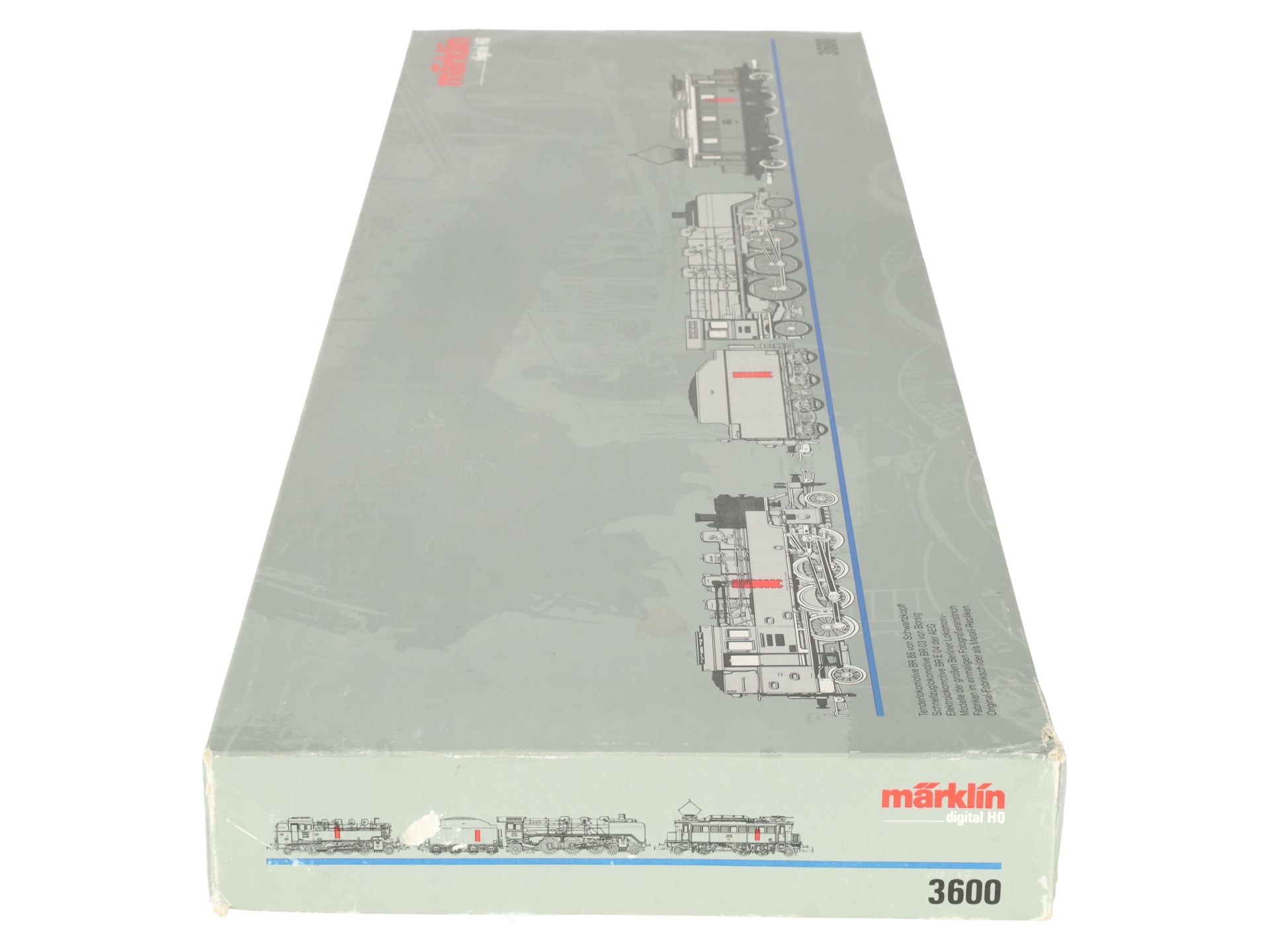 Marklin 3600 Berlin HO Gauge Steam & Electric Train Set EX/Box