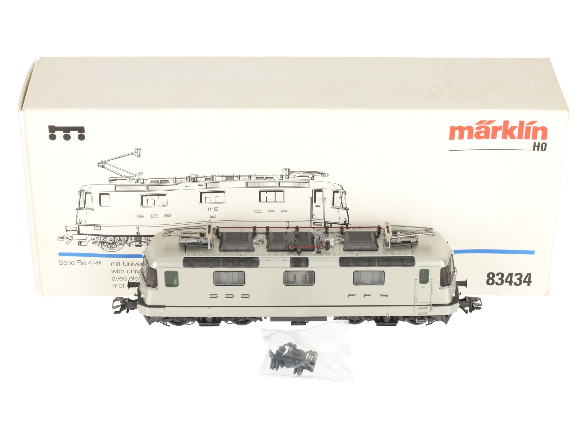 Marklin 83434 HO SBB CFF Re 4/4 Electric Locomotive LN/Box