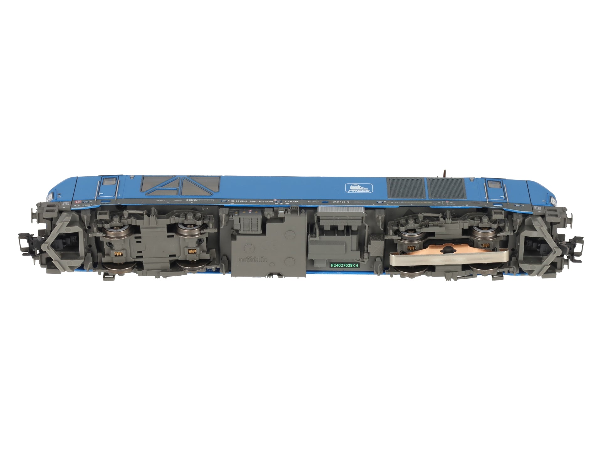 Marklin 39294 HO PRESS Class 248 Dual Power Diesel Locomotive #248 105 LN/Box