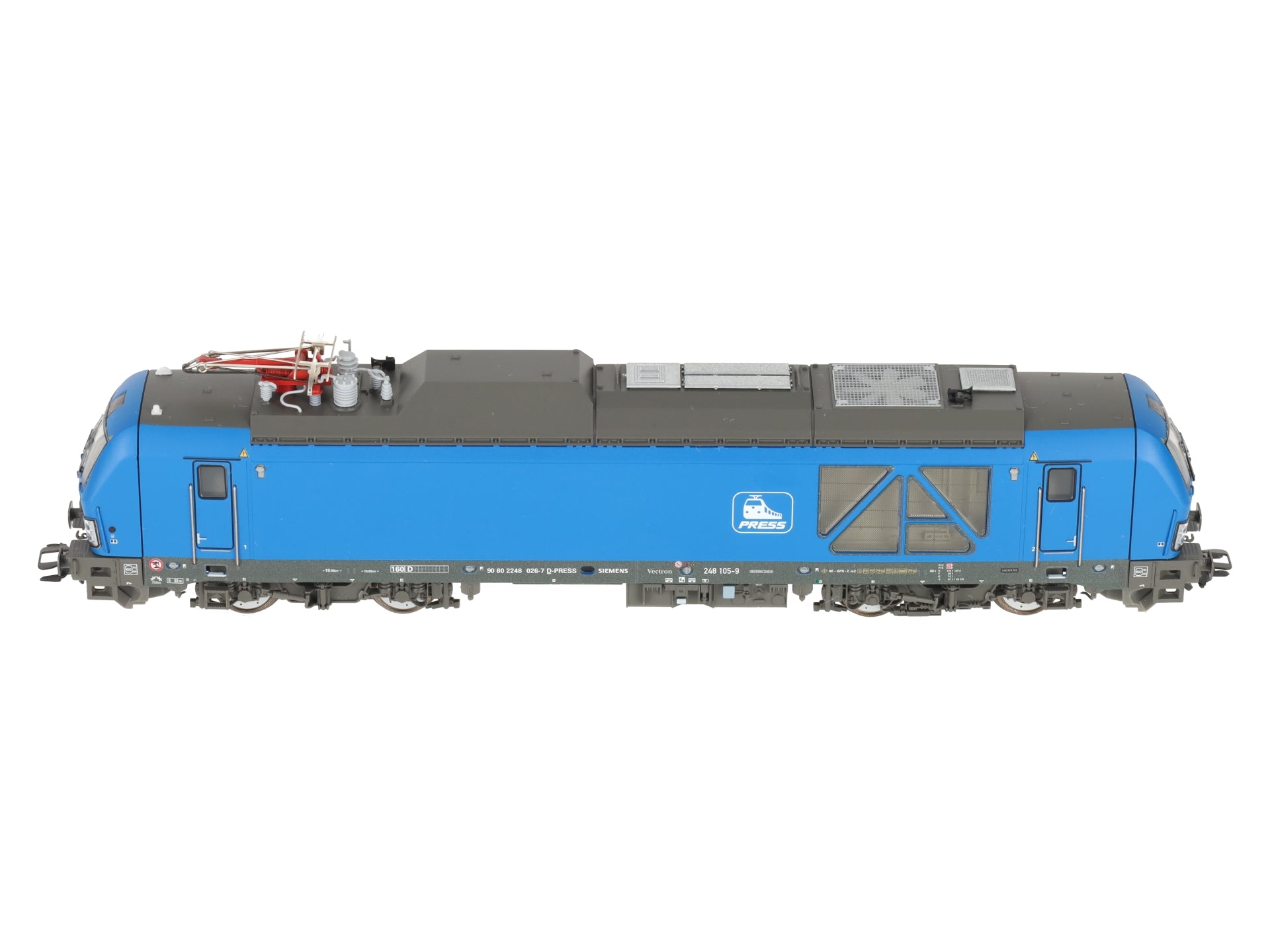 Marklin 39294 HO PRESS Class 248 Dual Power Diesel Locomotive #248 105 LN/Box