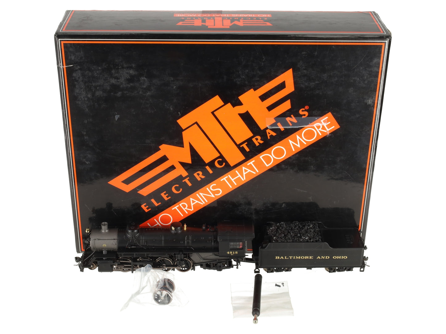 MTH 80-3133-1 Baltimore & Ohio HO 2-8-2 USRA Lt. Mikado Steam w/Proto-Sound 3.0 EX/Box