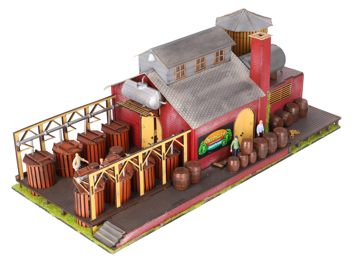 Menards 279-3073 O Herman's Sauerkraut Factory Building EX