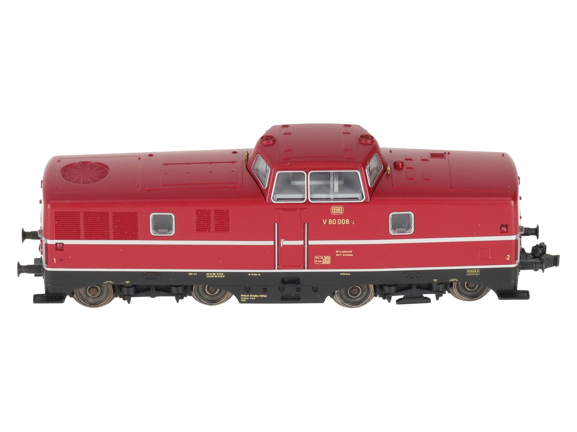 Marklin 36082 HO German Federal Railroad (DB) Class V 80 Diesel Locomotives LN/Box