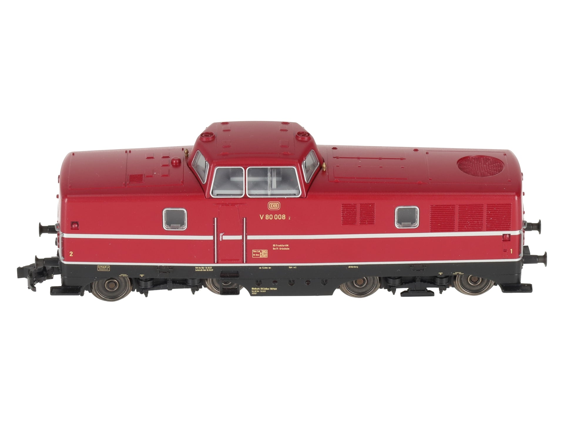 Marklin 36082 HO German Federal Railroad (DB) Class V 80 Diesel Locomotives LN/Box
