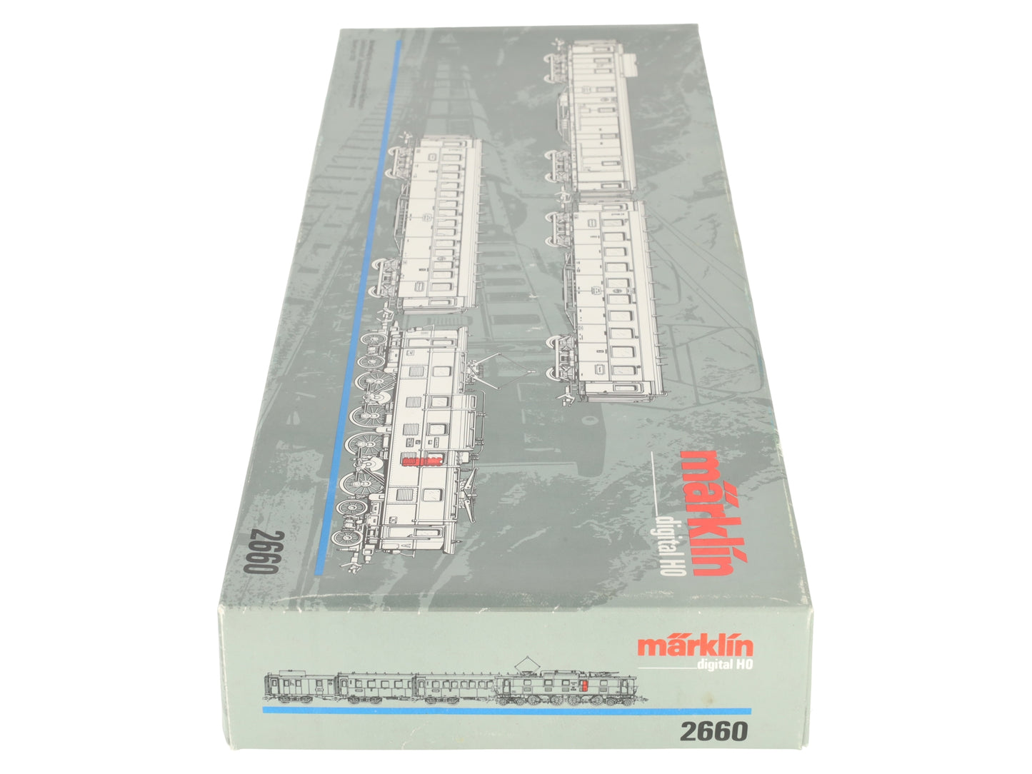 Marklin 2660 Deutsche Reichsbahn Express HO Gauge Electric Passenger Train Set EX/Box