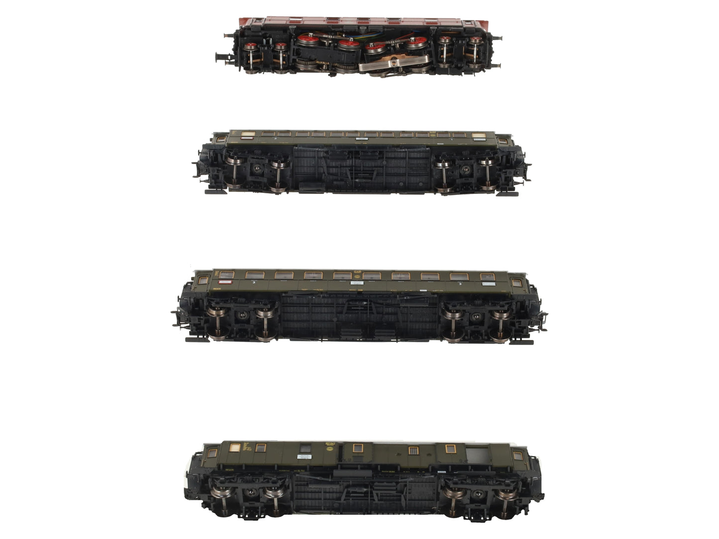 Marklin 2660 Deutsche Reichsbahn Express HO Gauge Electric Passenger Train Set EX/Box