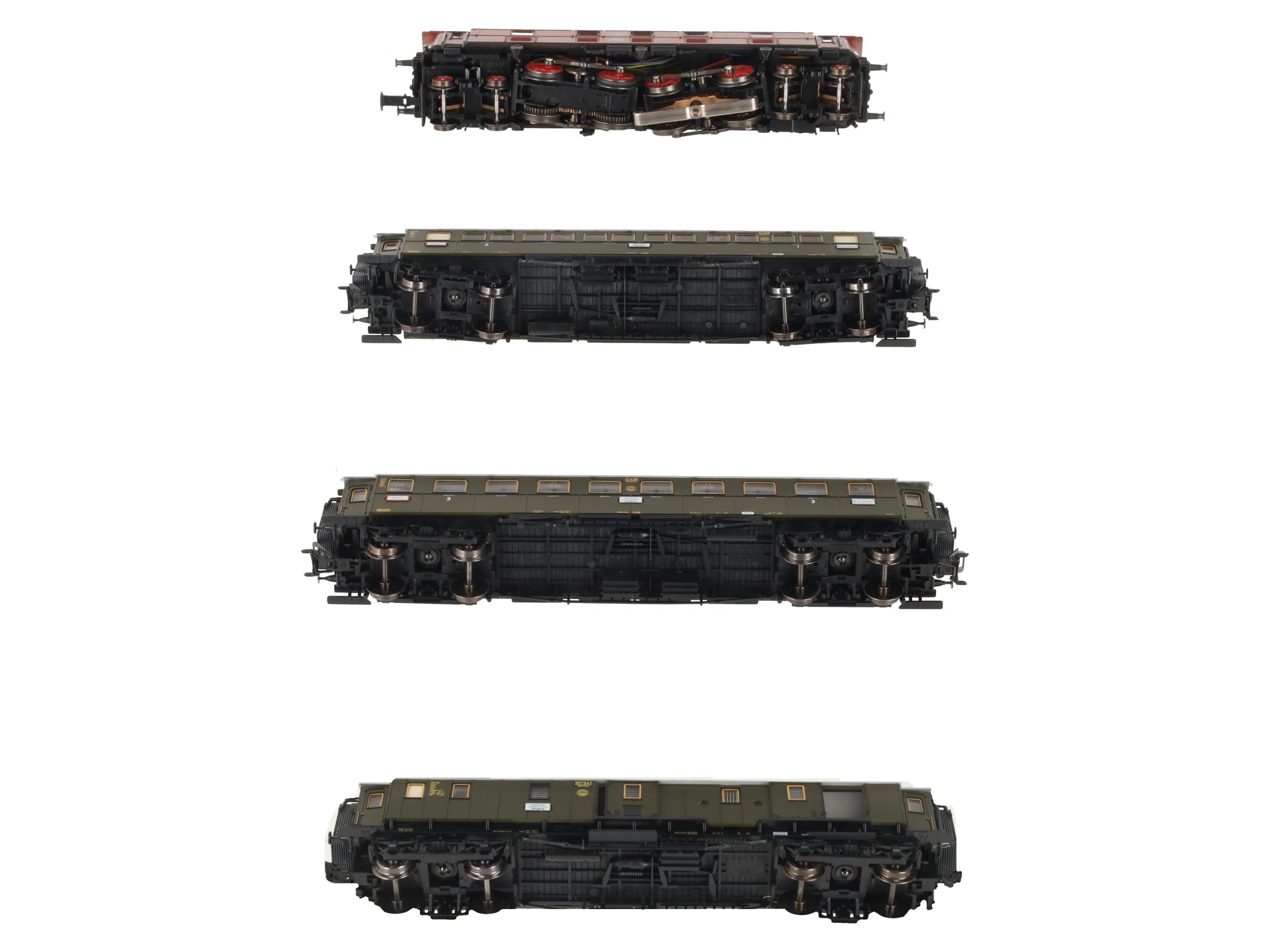 Marklin 2660 Deutsche Reichsbahn Express HO Gauge Electric Passenger Train Set EX/Box