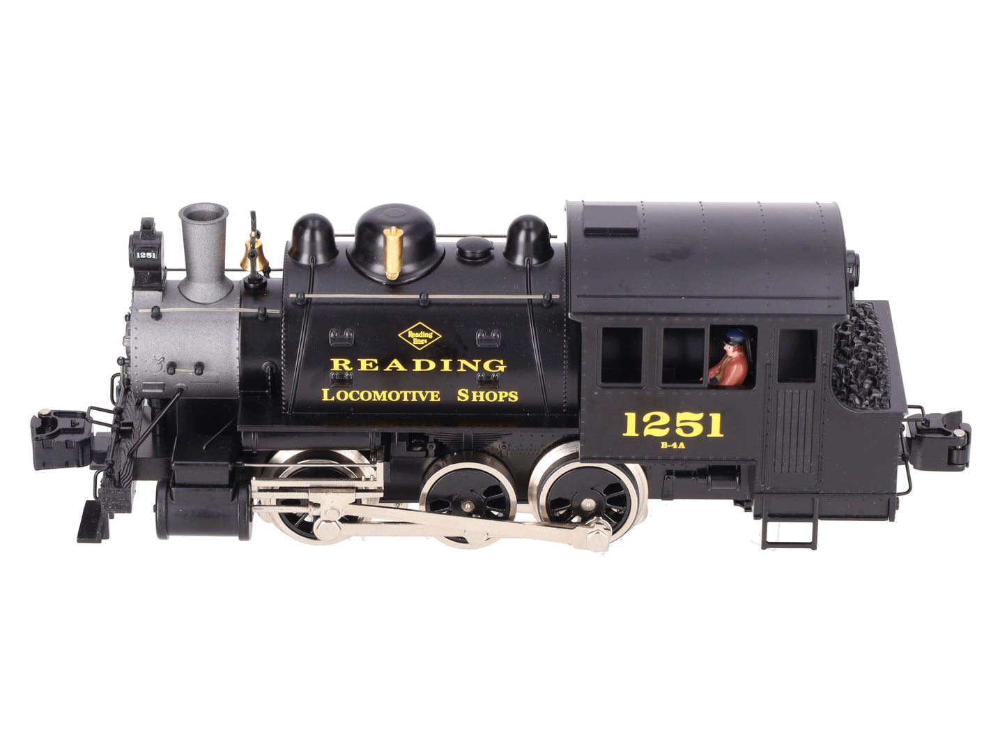 Lionel 6-28613 O Scale Reading 0-6-0 Docksider Steam Locomotive #1251 EX/Box