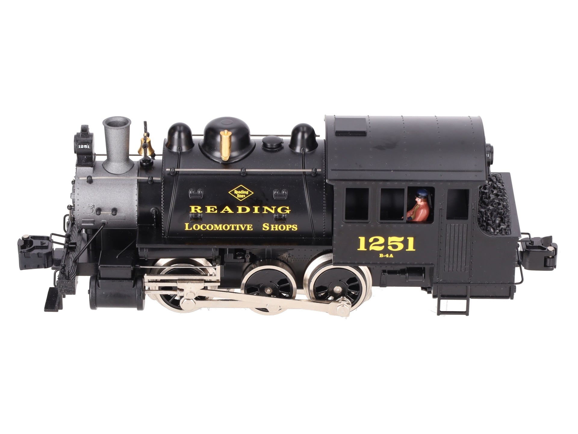 Lionel 6-28613 O Scale Reading 0-6-0 Docksider Steam Locomotive #1251 EX/Box