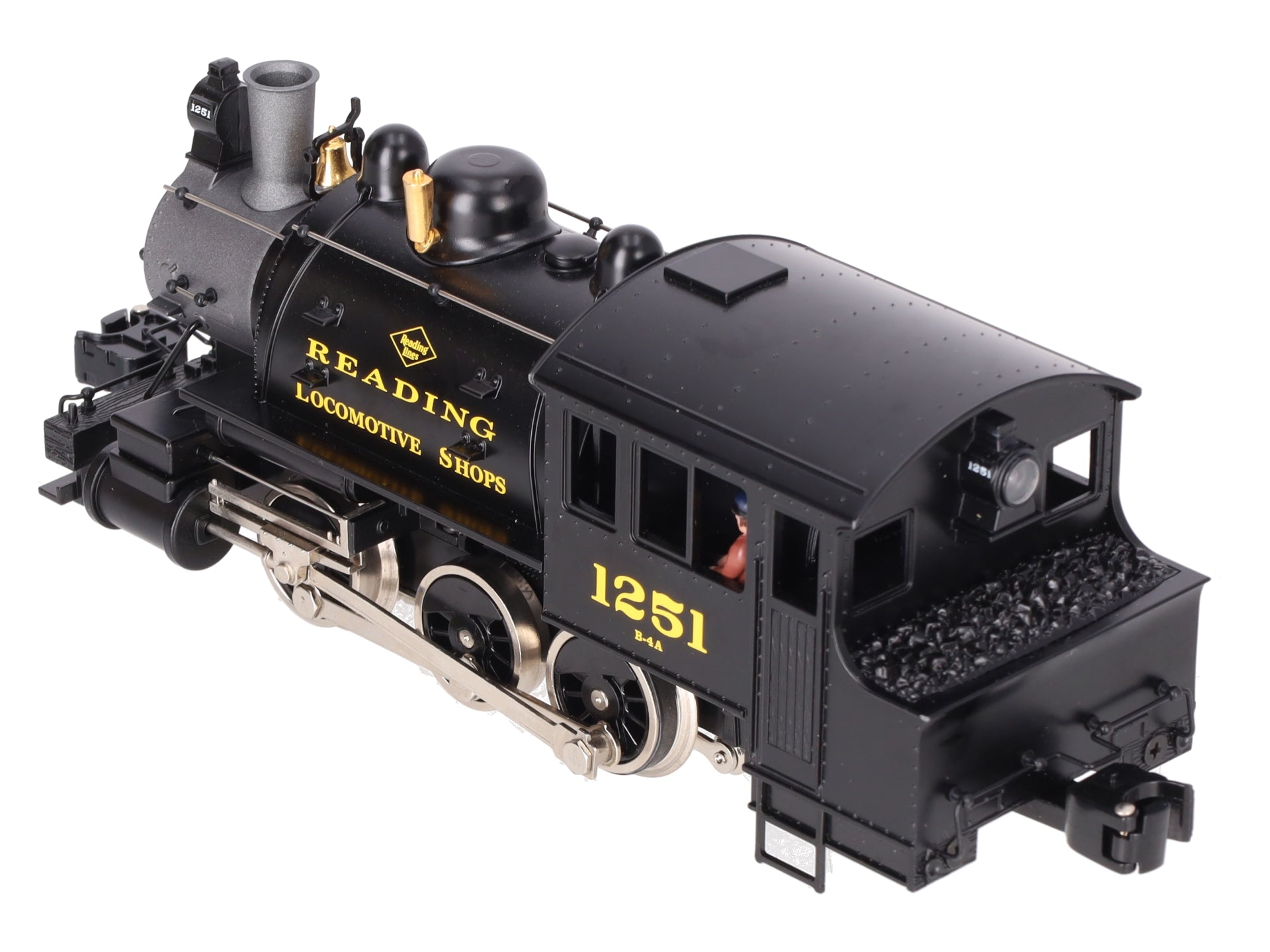 Lionel 6-28613 O Scale Reading 0-6-0 Docksider Steam Locomotive #1251 EX/Box