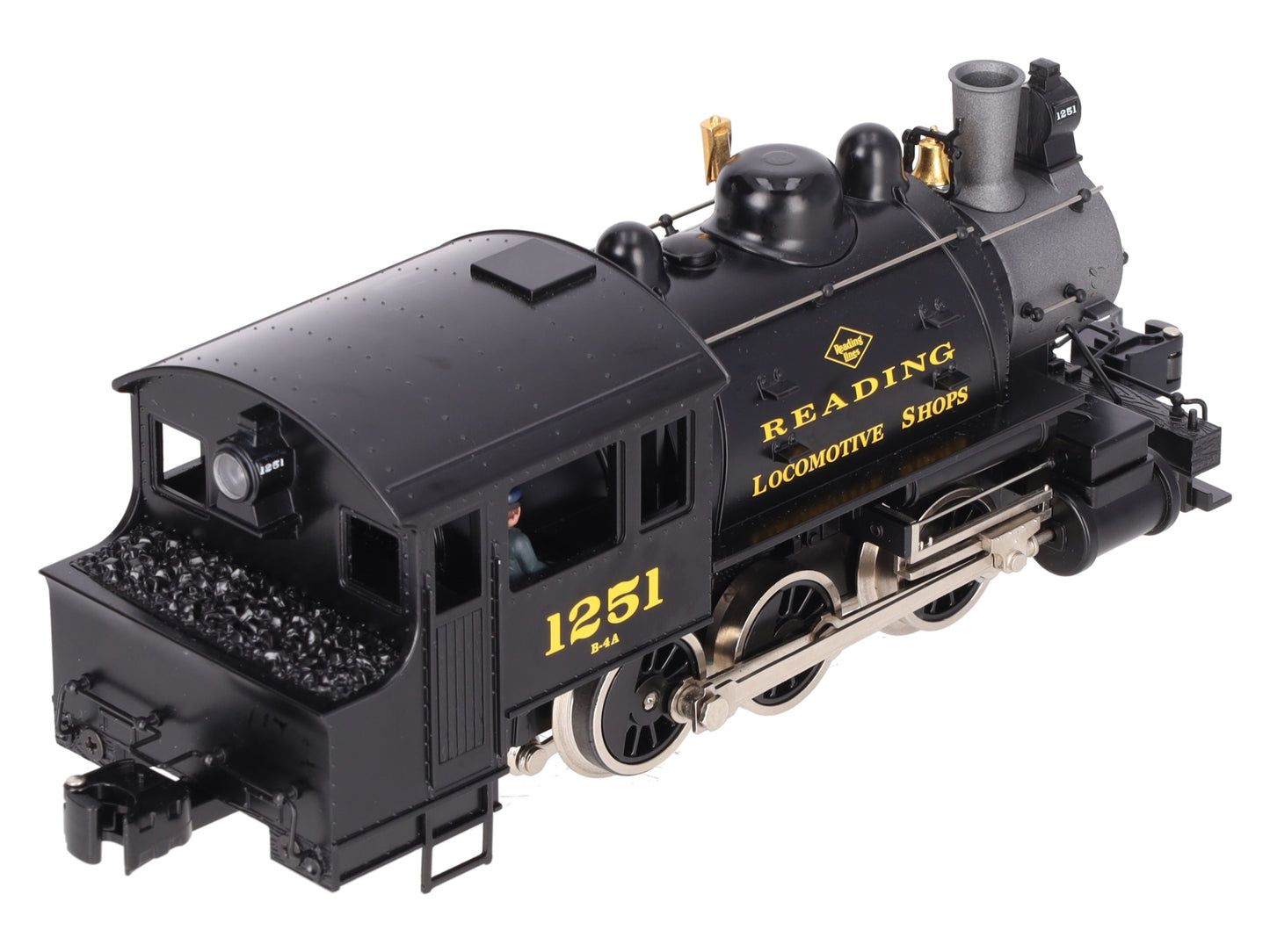 Lionel 6-28613 O Scale Reading 0-6-0 Docksider Steam Locomotive #1251 EX/Box