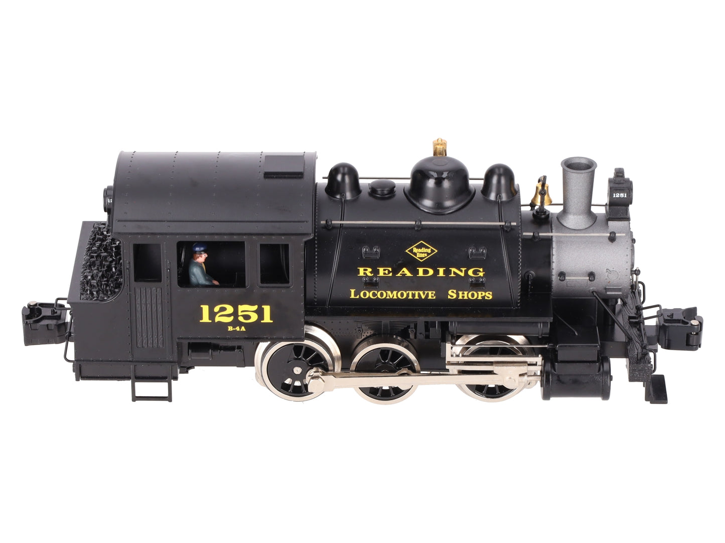 Lionel 6-28613 O Scale Reading 0-6-0 Docksider Steam Locomotive #1251 EX/Box