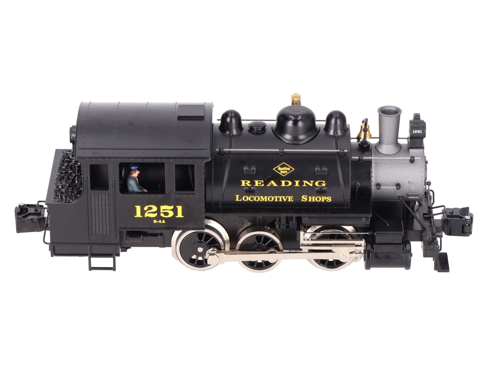 Lionel 6-28613 O Scale Reading 0-6-0 Docksider Steam Locomotive #1251 EX/Box