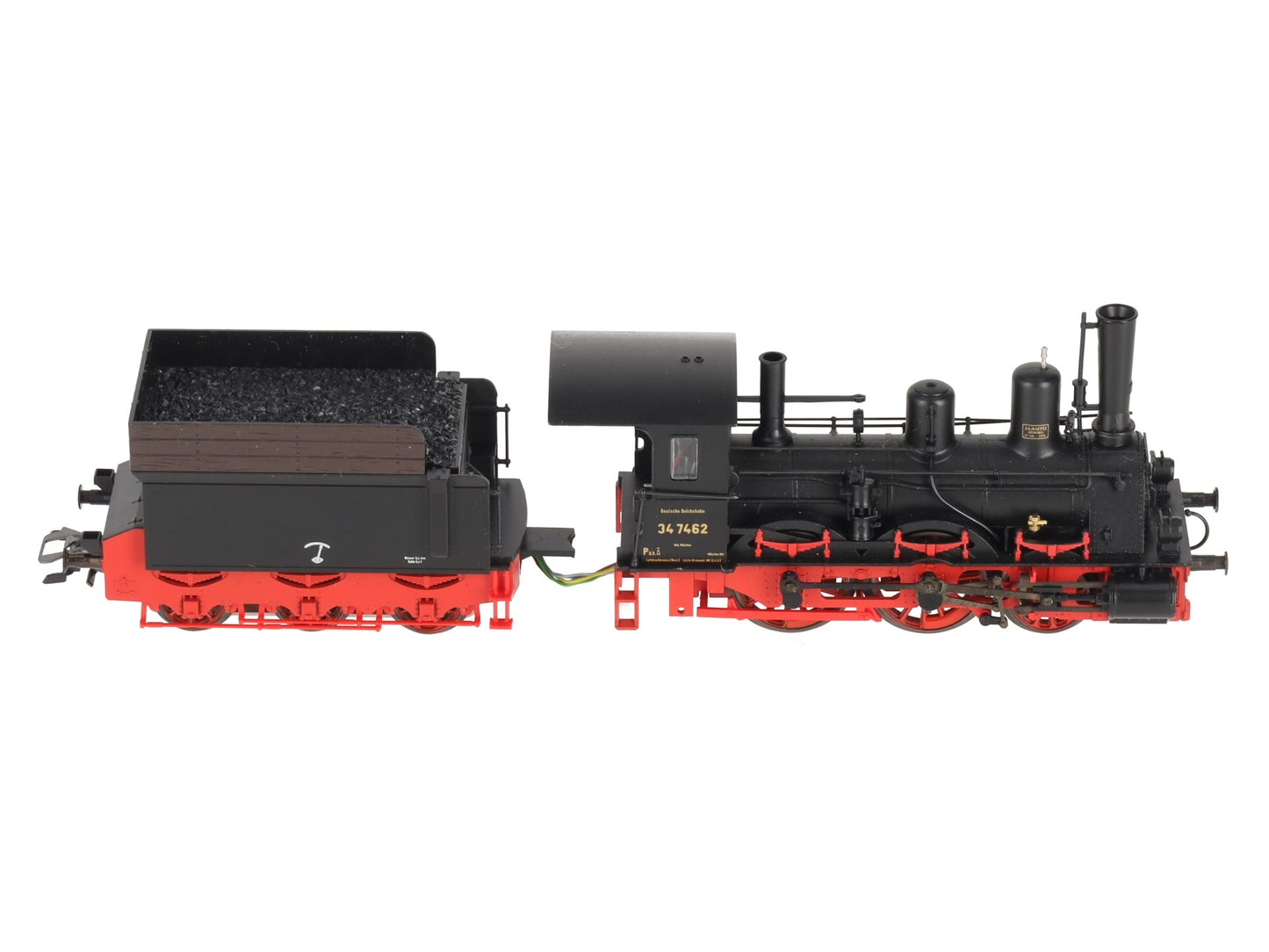 Marklin 37972 HO Scale BR 34.74 Steam Locomotive & Tender VG/Box