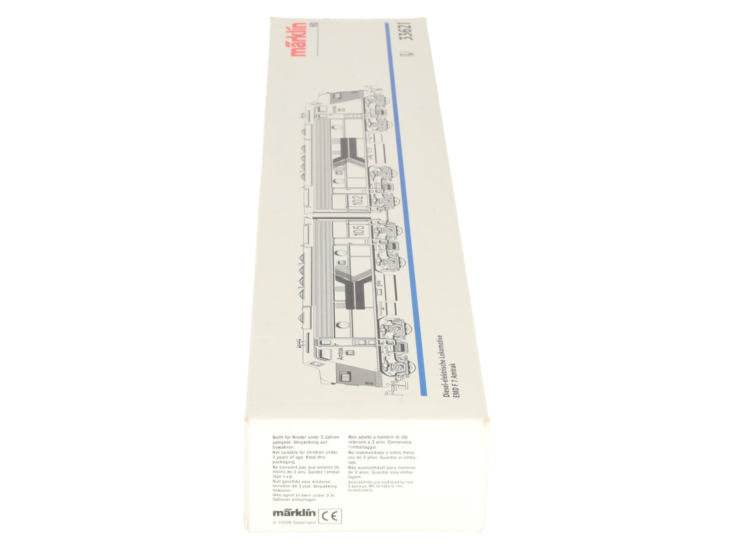Marklin 33621 Amtrak EMD F7 AA Diesel Set EX/Box