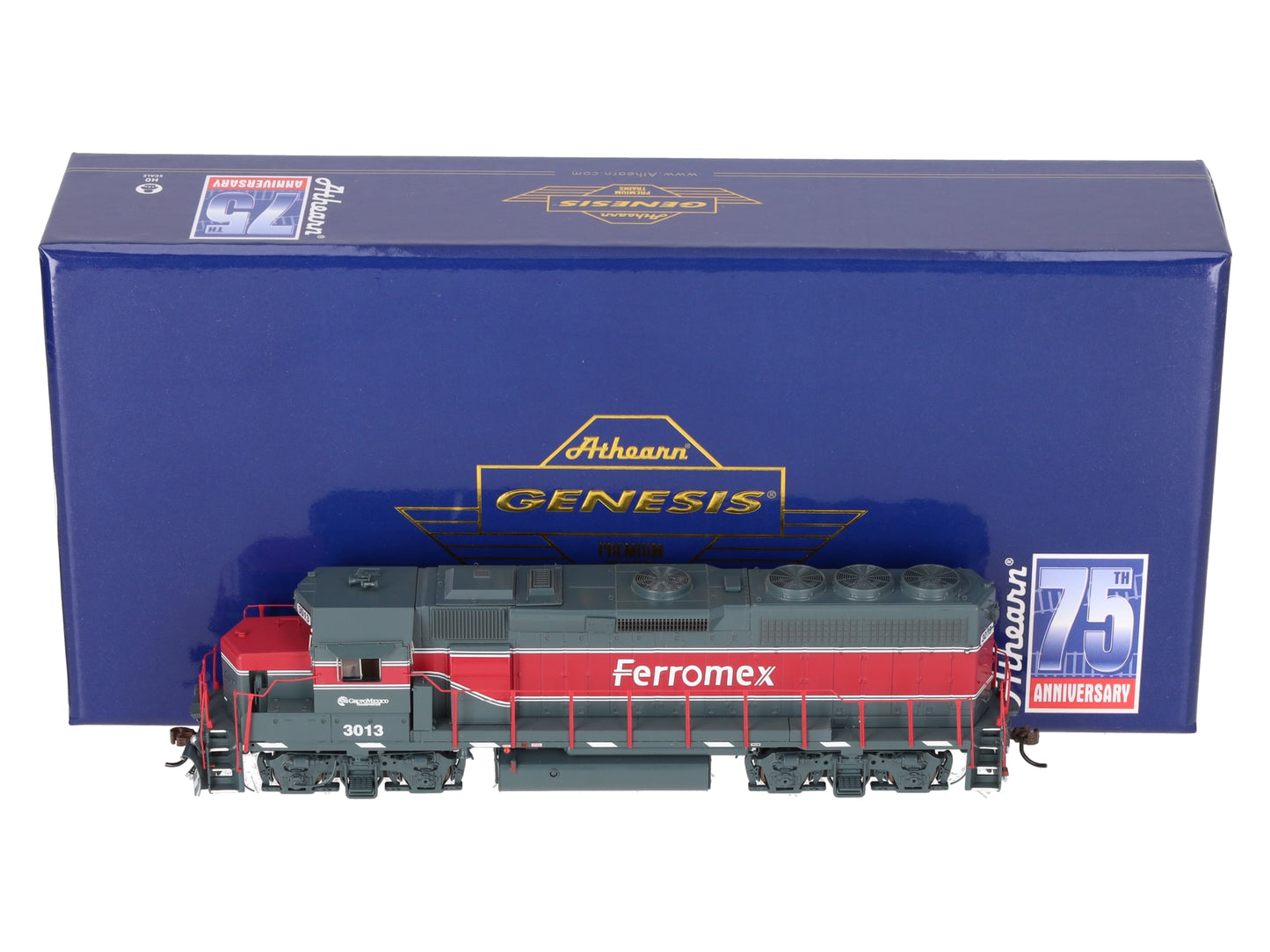 Athearn G65173 HO Ferromex GP40-2 Diesel Locomotive with DCC & Sound #3013 LN/Box