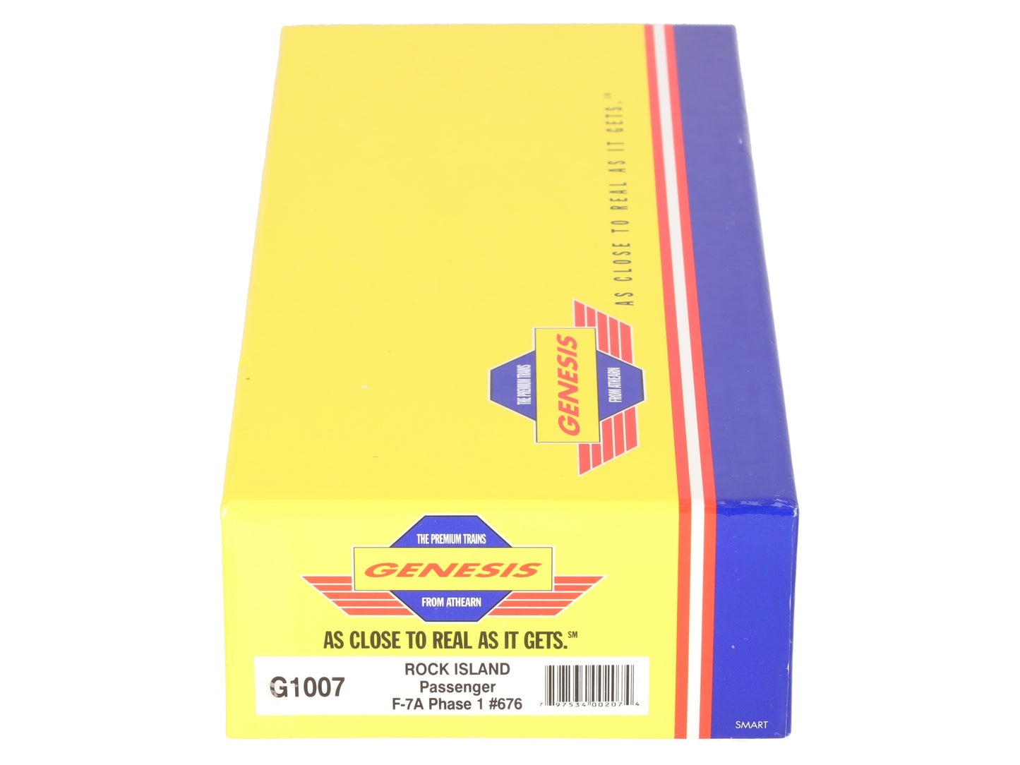 Athearn G1007 HO Scale Rock Island F-7A Phase I Passenger Diesel Locomotive #676 LN/Box