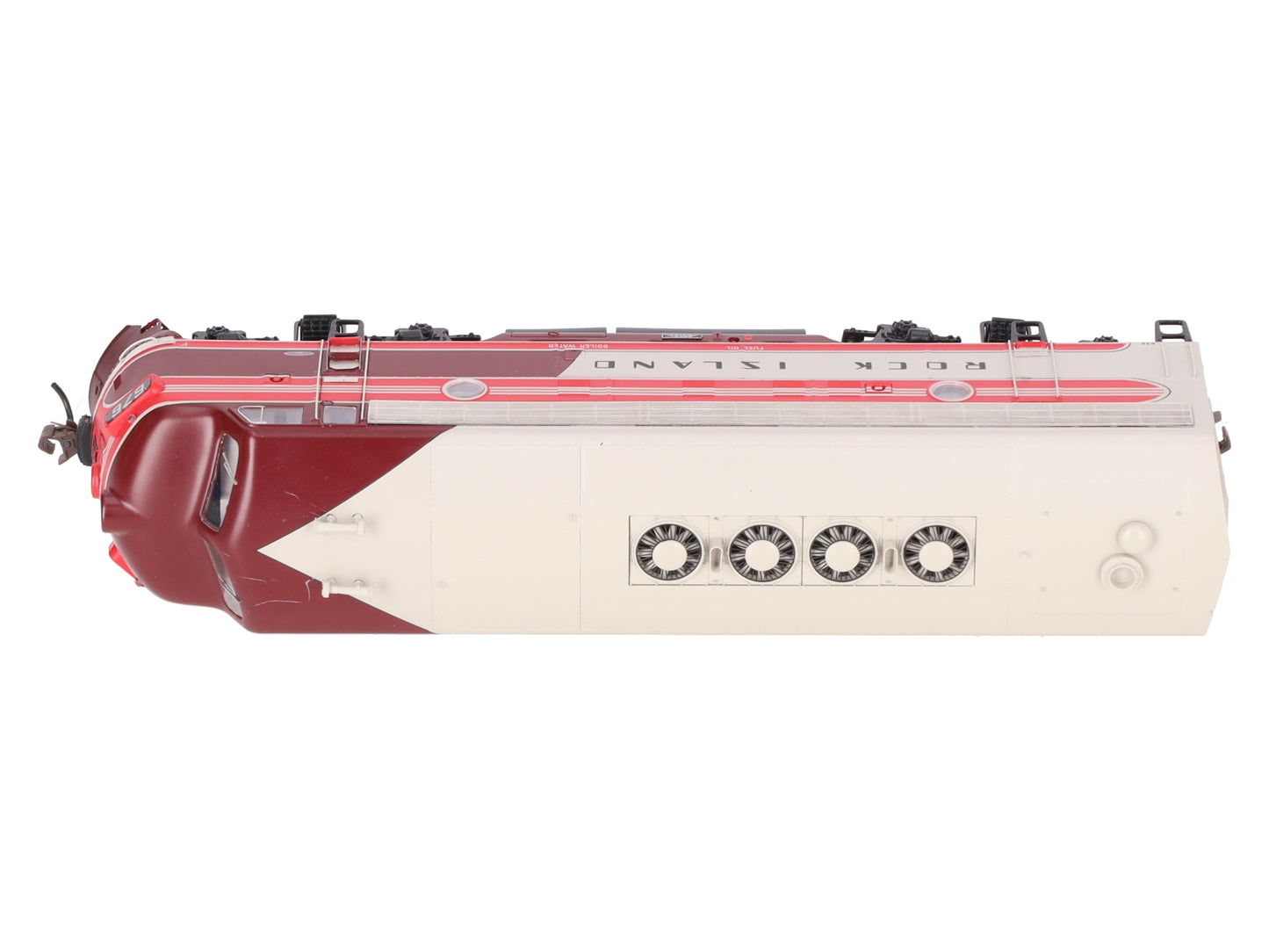 Athearn G1007 HO Scale Rock Island F-7A Phase I Passenger Diesel Locomotive #676 LN/Box