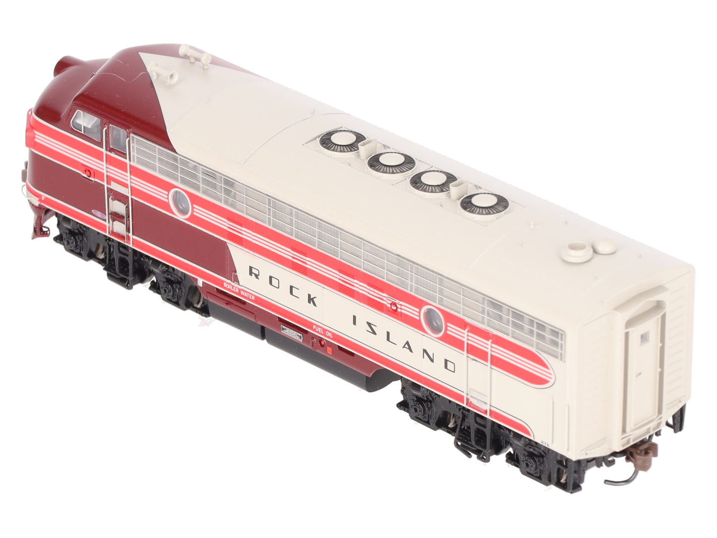 Athearn G1007 HO Scale Rock Island F-7A Phase I Passenger Diesel Locomotive #676 LN/Box