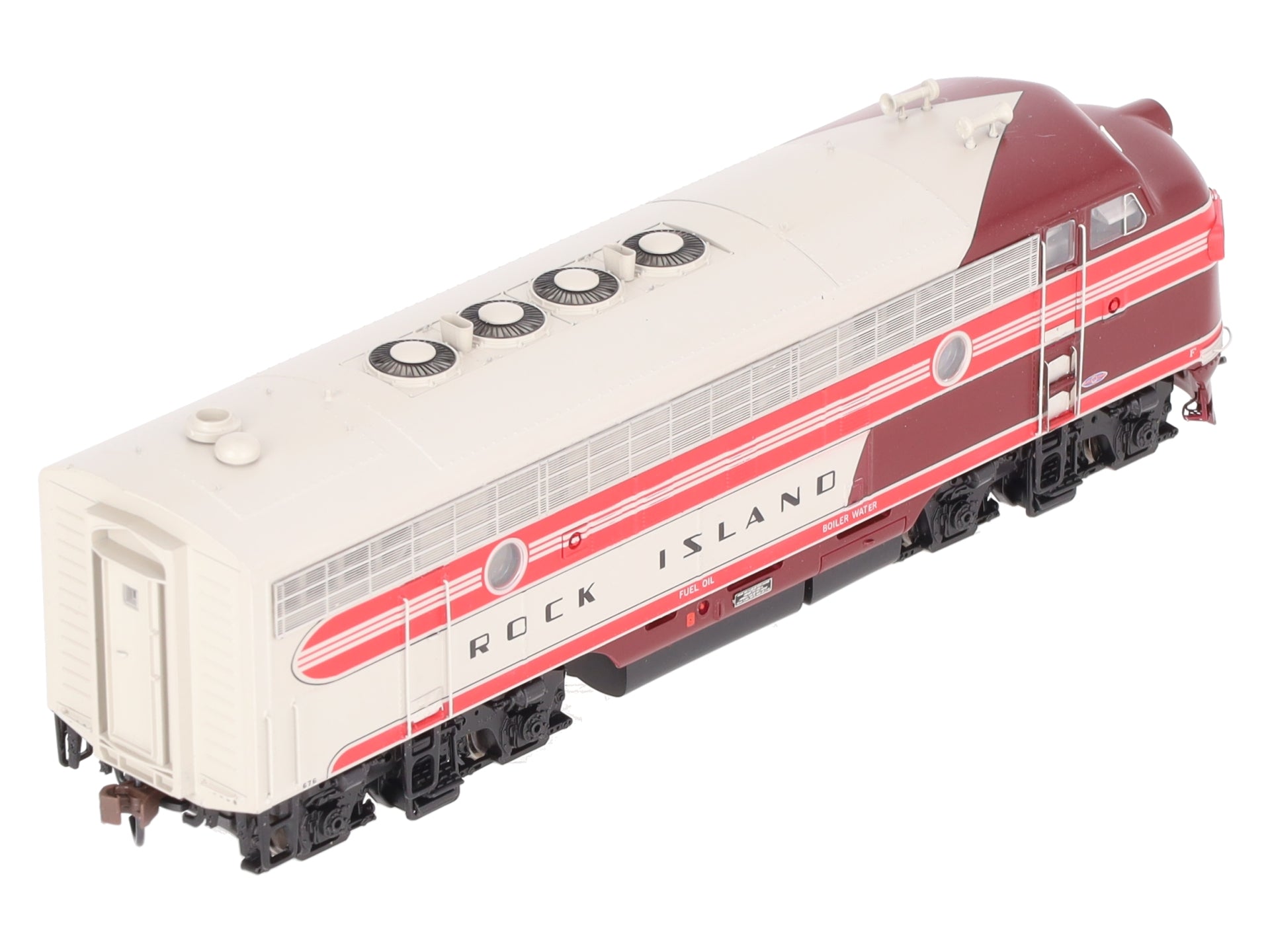 Athearn G1007 HO Scale Rock Island F-7A Phase I Passenger Diesel Locomotive #676 LN/Box