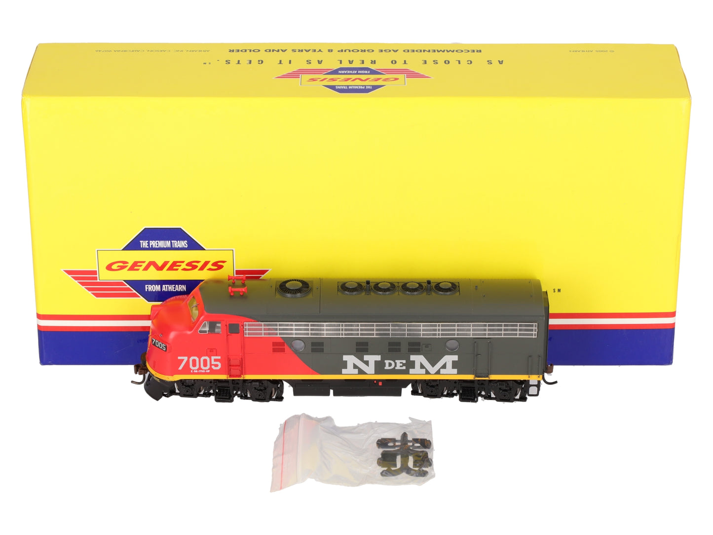 Athearn G10702 HO Scale NDM F-9A Diesel Locomotive #7005 LN/Box