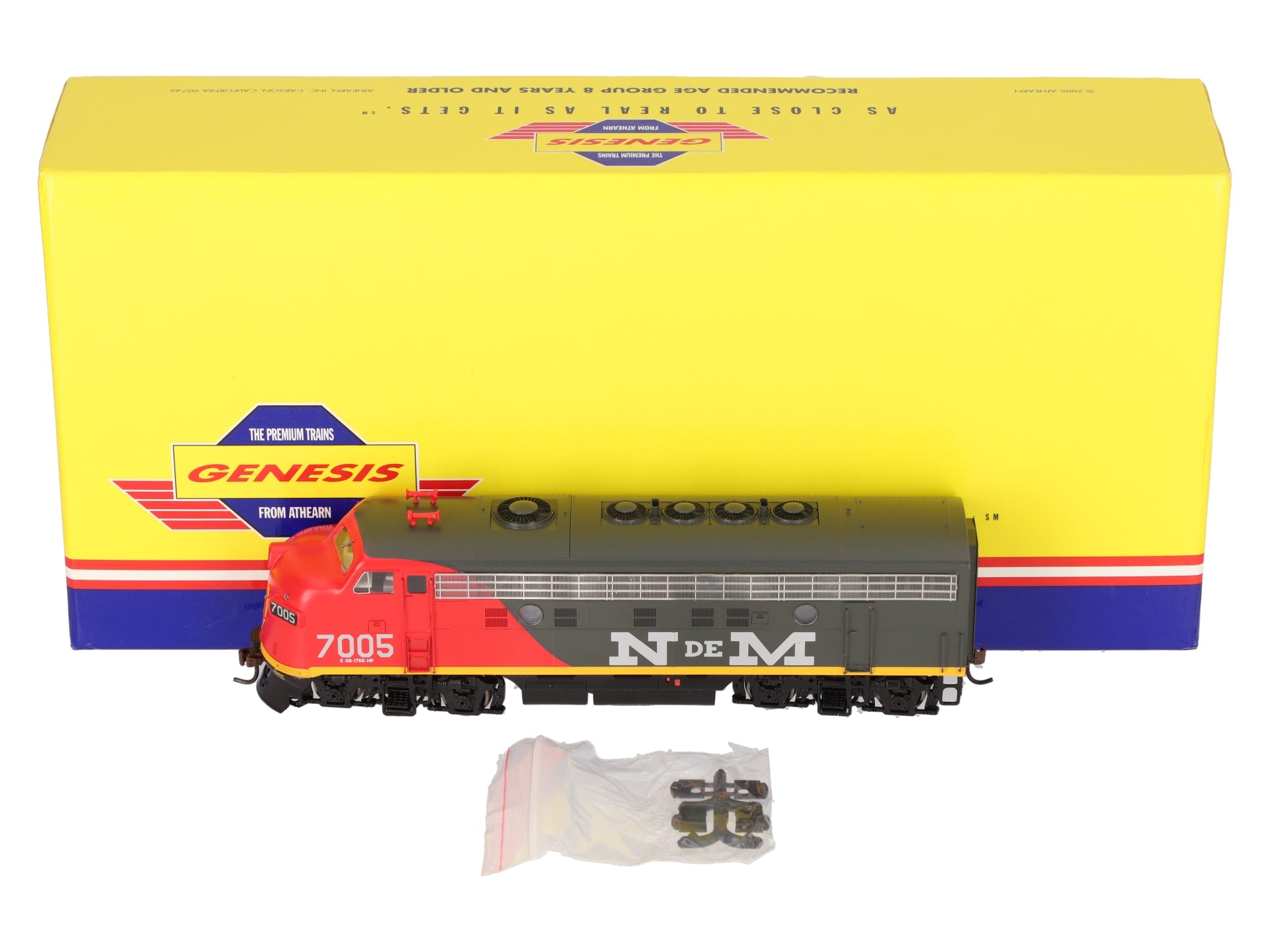Athearn G10702 HO Scale NDM F-9A Diesel Locomotive #7005 LN/Box